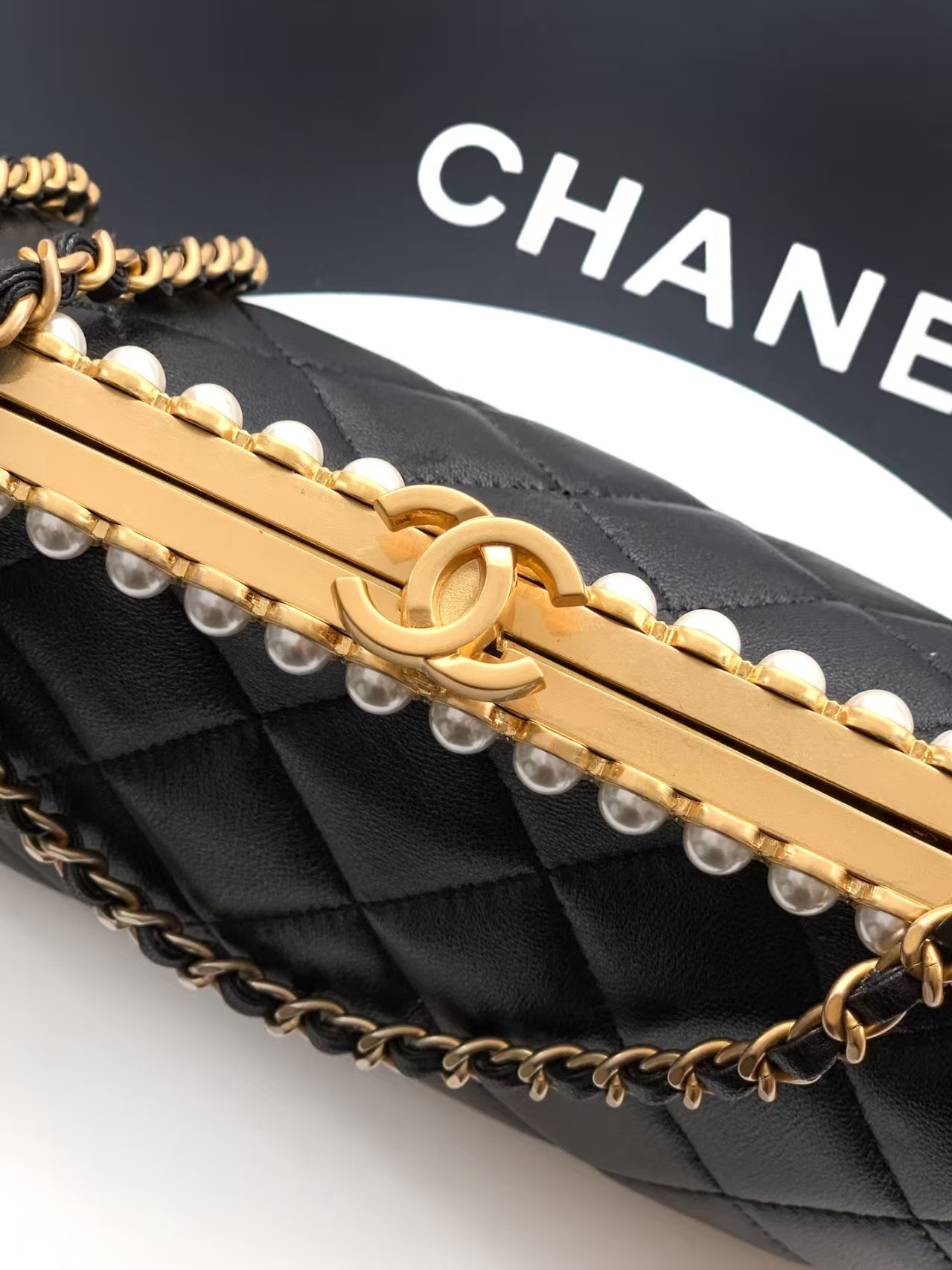 Ch**el Clutch AS5912 10x20x7cm