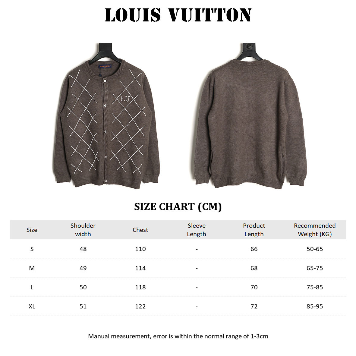 Louis Vuitton LV Knitting Cardigan