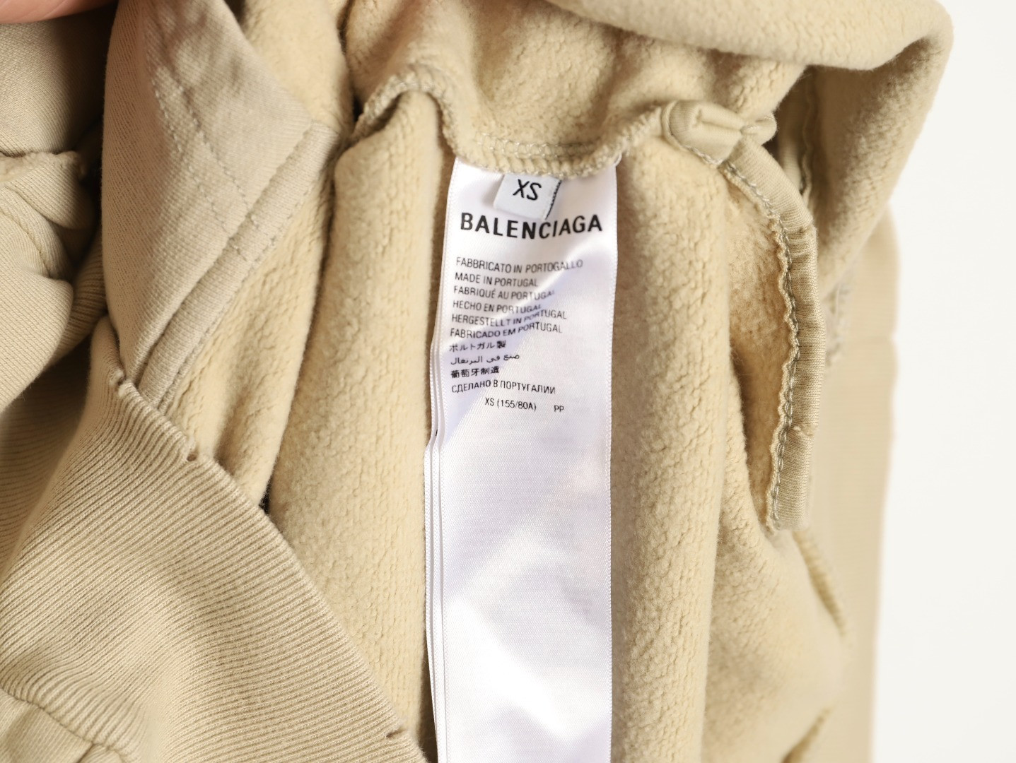 Ba1en*iaga 25FW Plush Hoodies