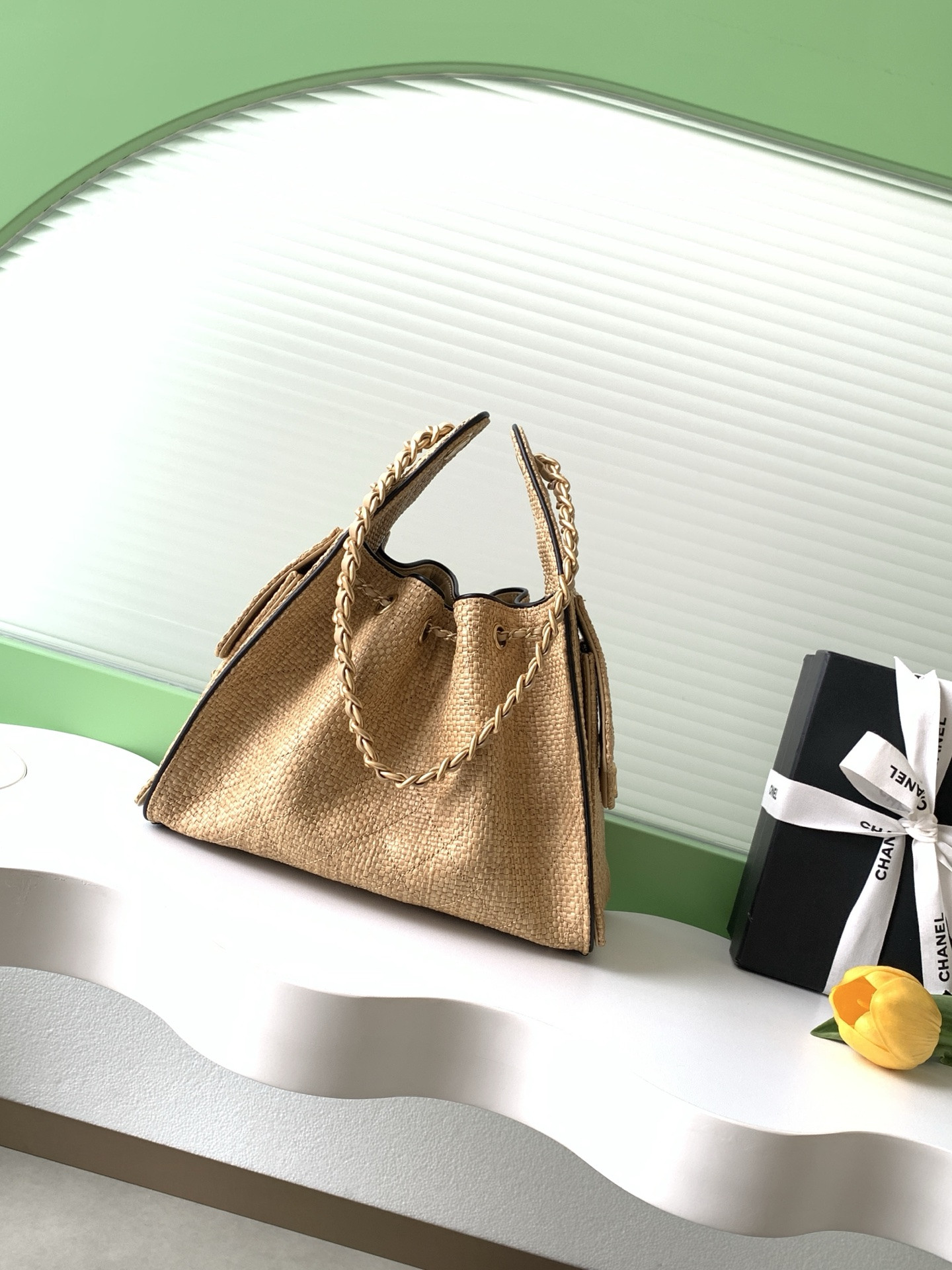 CHANEL Kleine Chanel 25 tas AS5631 30x26x14cm