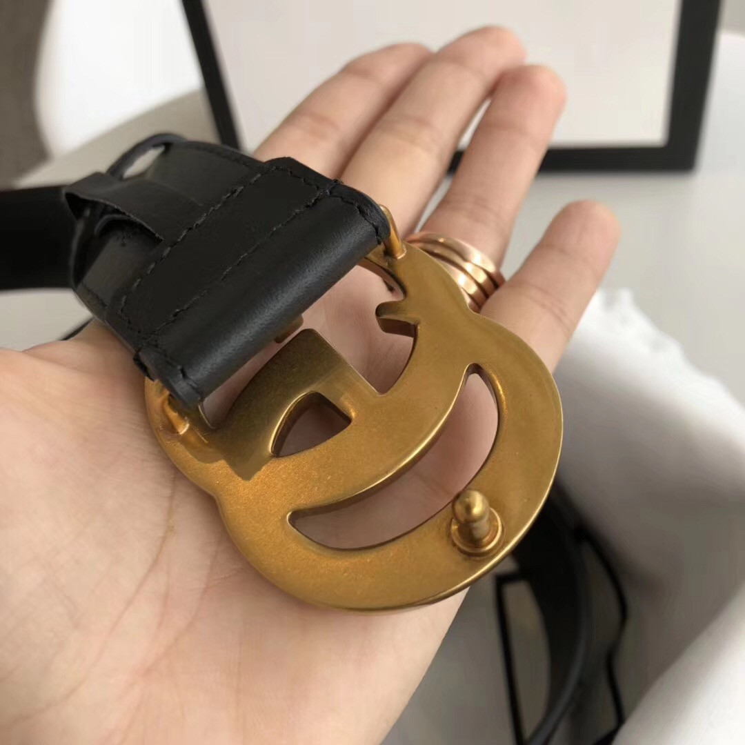 Gvc*1 GG buckle belt for women