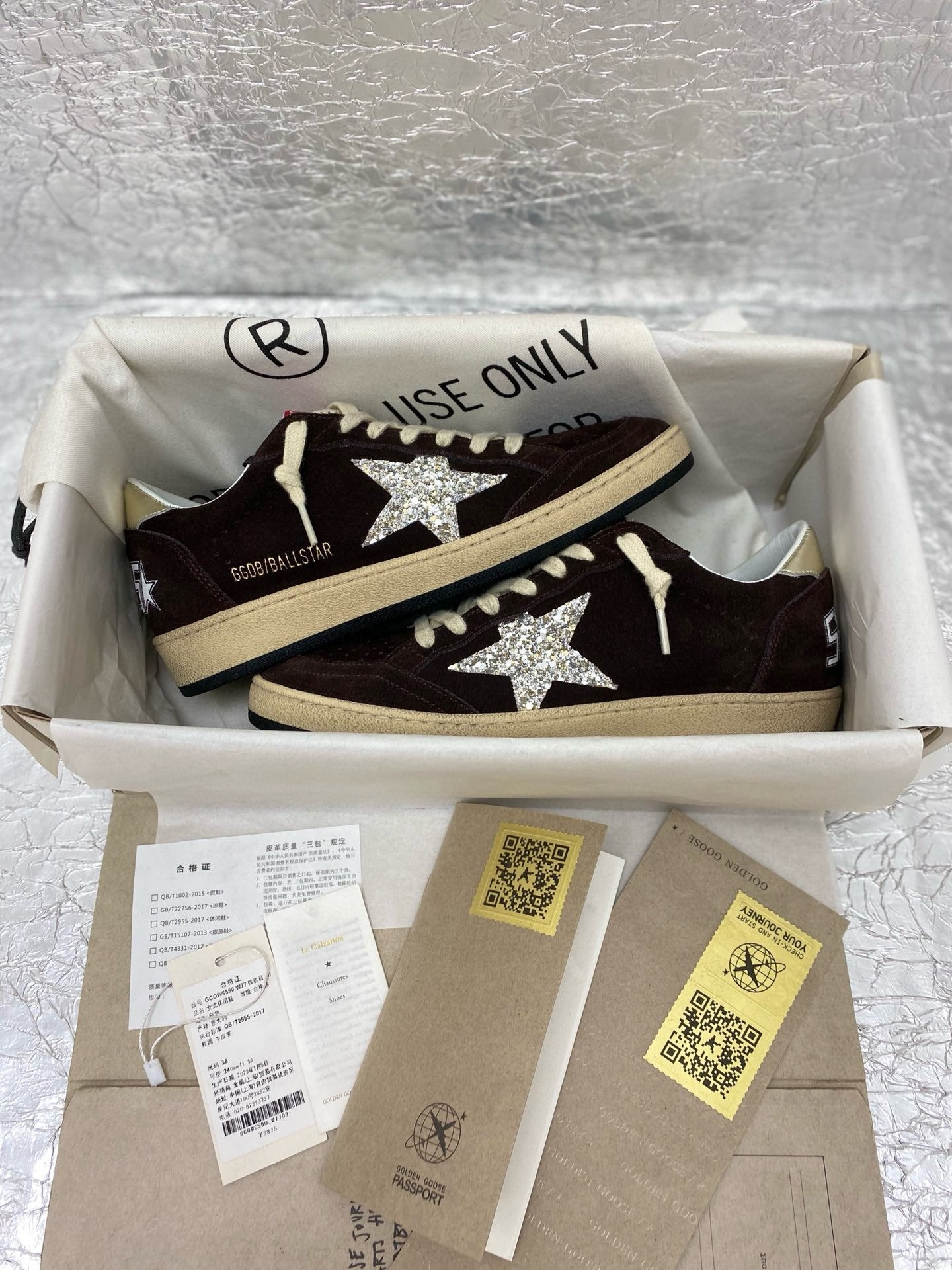 UA Golden Goose Super-Star Sneaker (Customized production time: approximately 10 days)