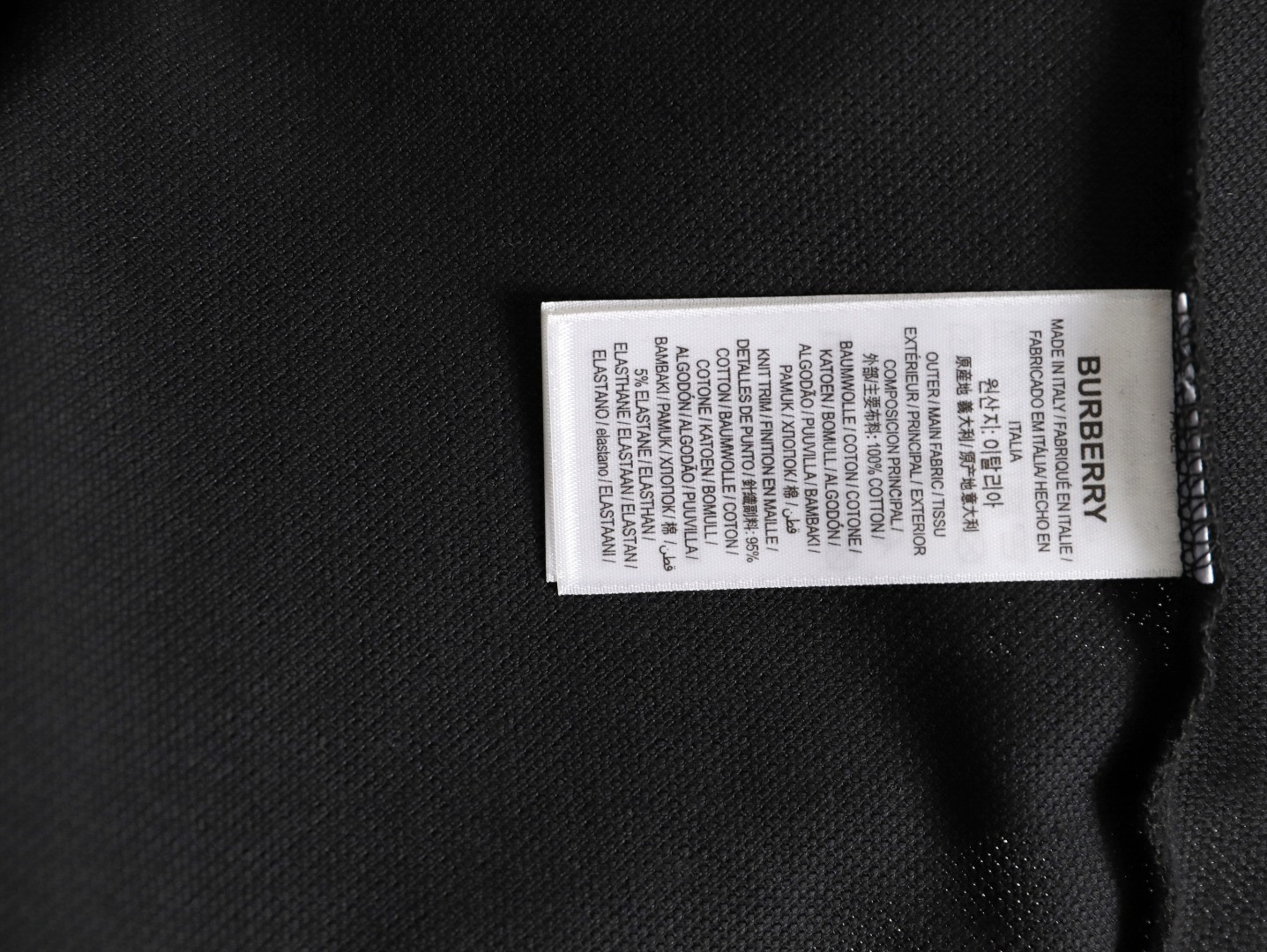 Bv*b*rry 26ss short-sleeved polo shirt