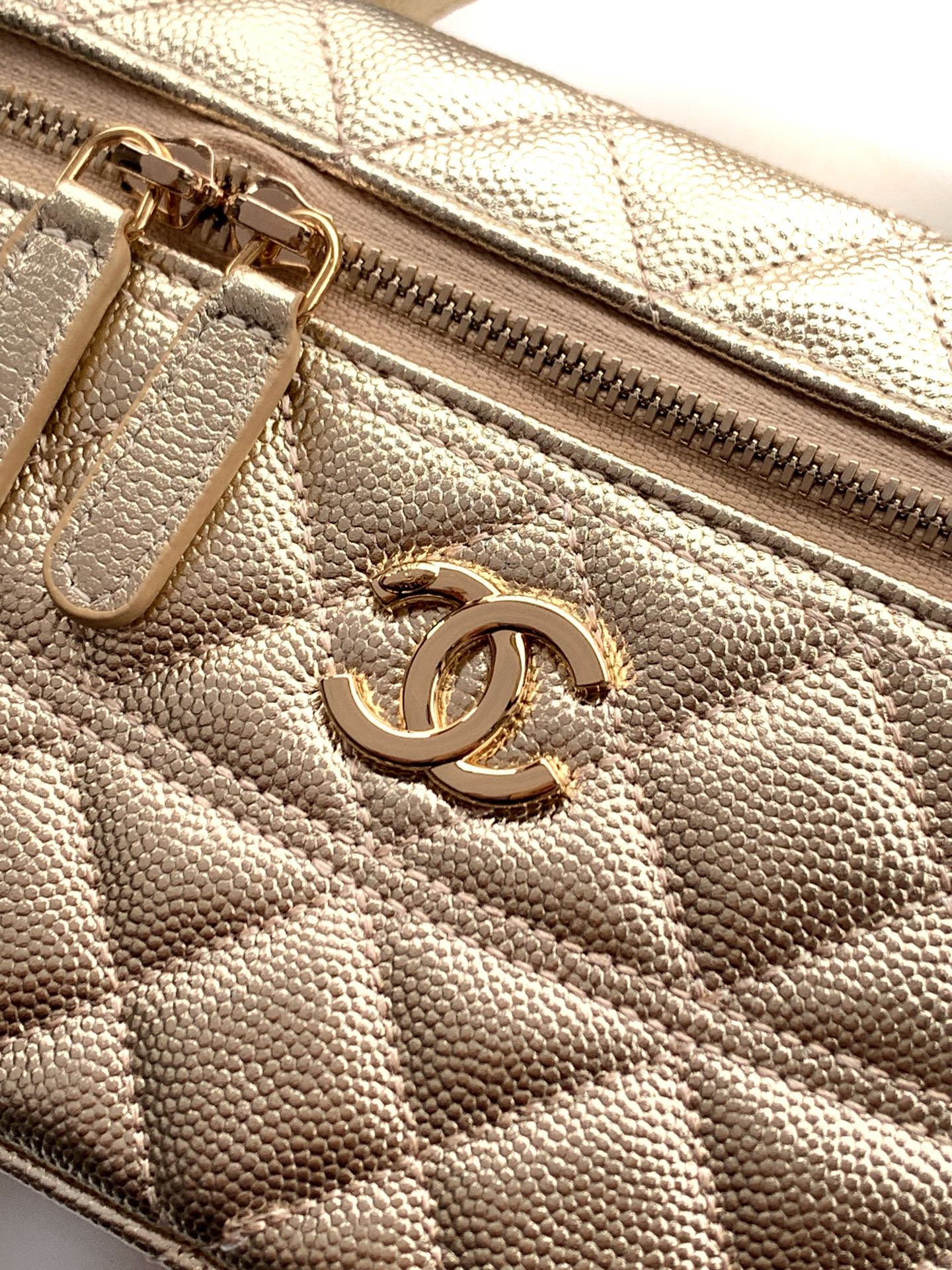 CHANEL LONG VANITY WITH CHAIN 17×19.5×5cm