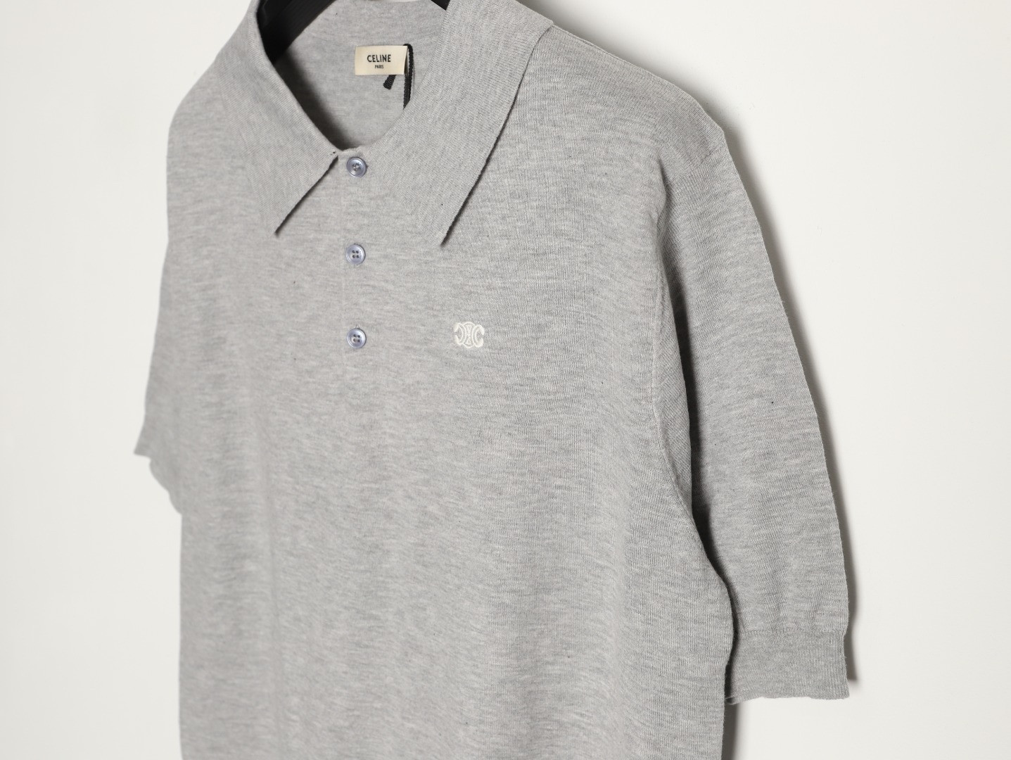 Ce1i*e short-sleeved polo shirt
