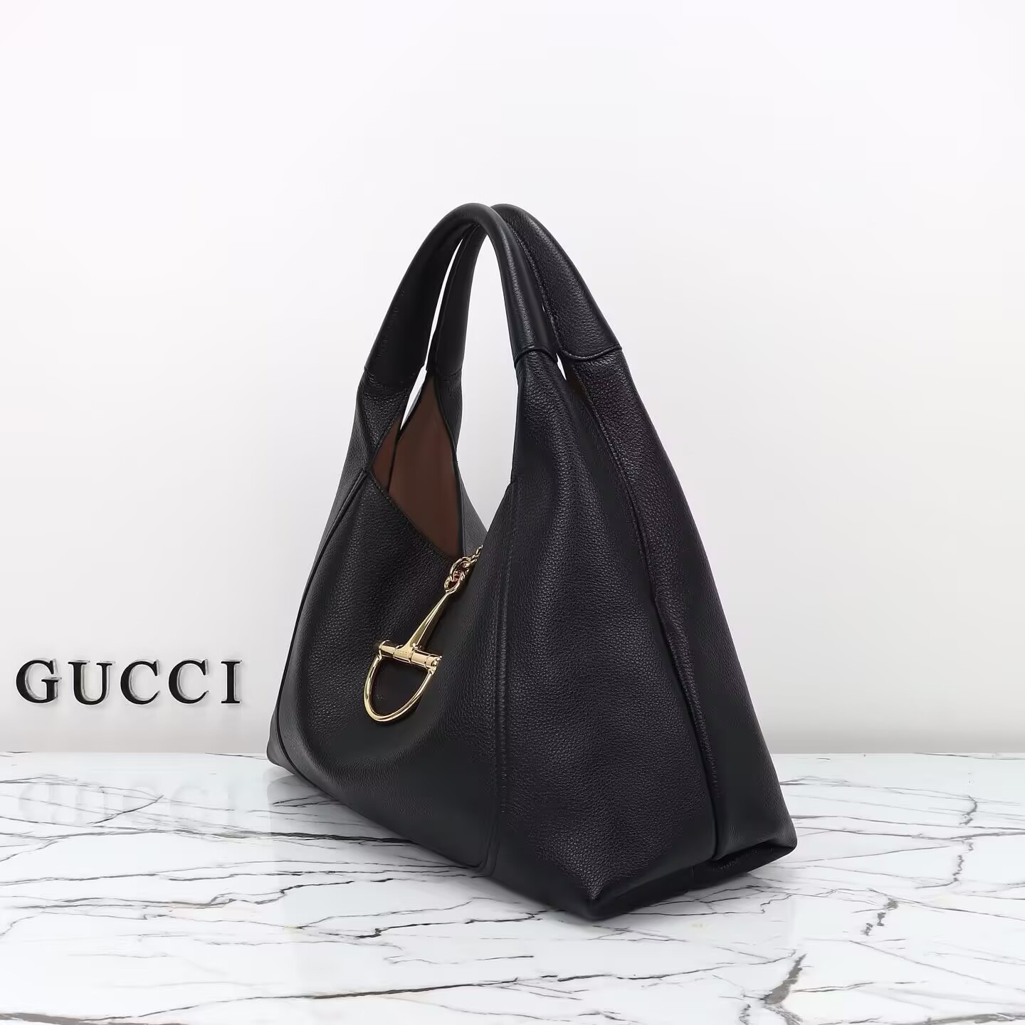 Gvc*1 softbit maxi shoulder bag black 46x26x16cm