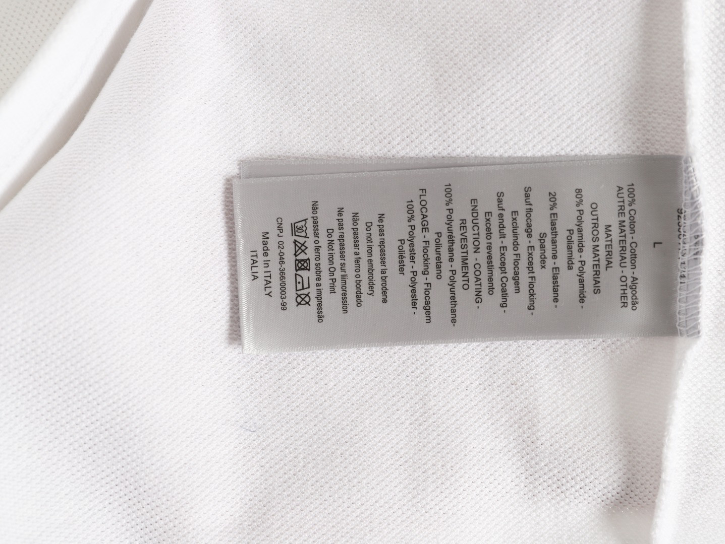 D10r 26ss short-sleeved polo shirt