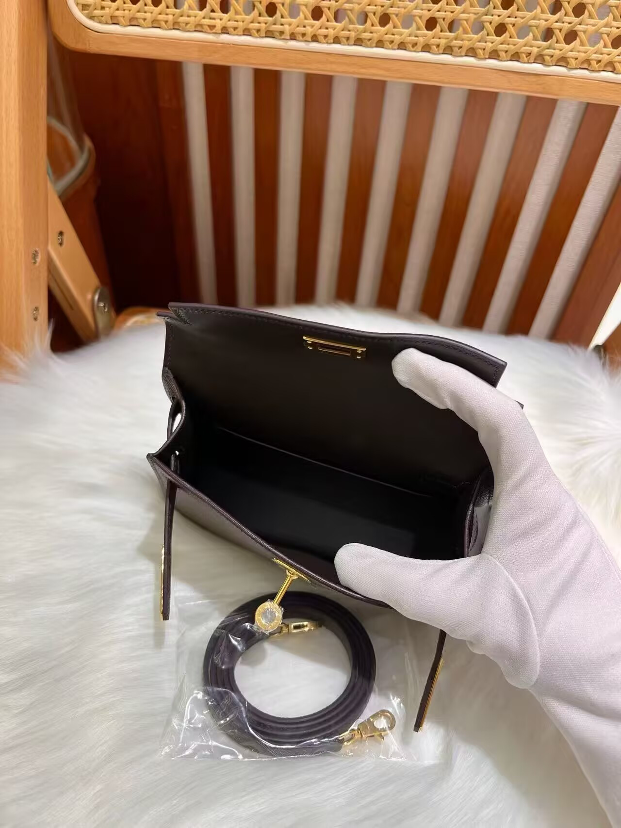 Hermès Mini Kelly 19 19×6×12cm