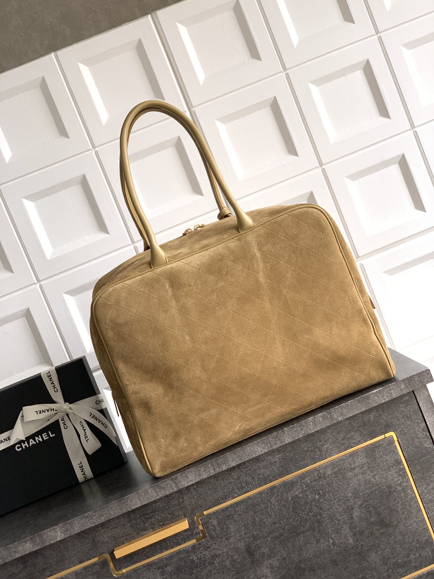 Ch**el boston bag 41x31x23cm