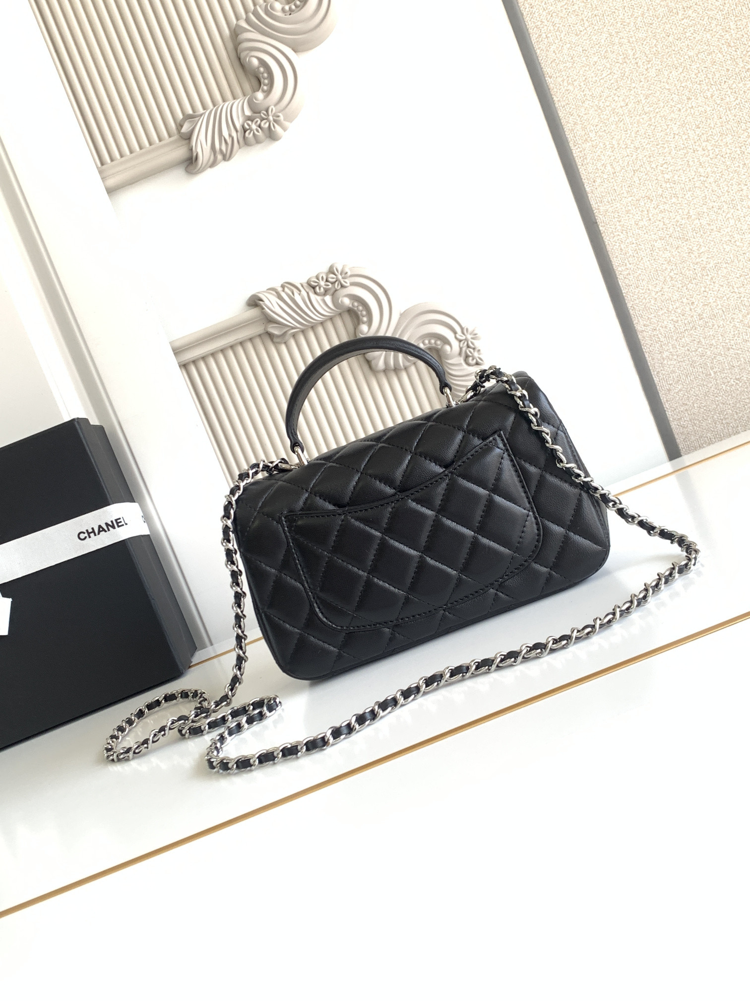 CHANEL Mini CF handle 20x12x6cm