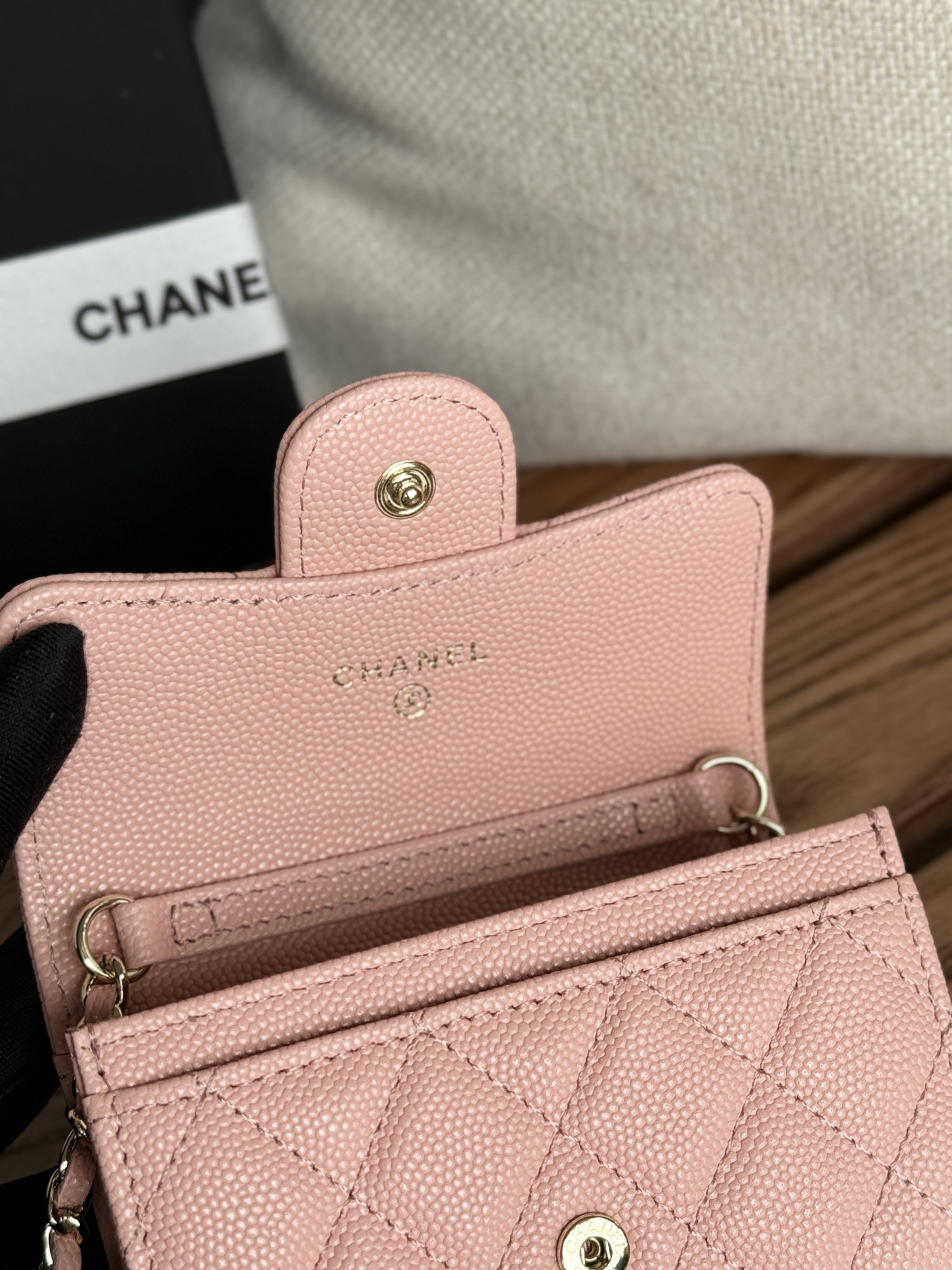 Chanel Wallet on Chain 11x7.5x2cm
