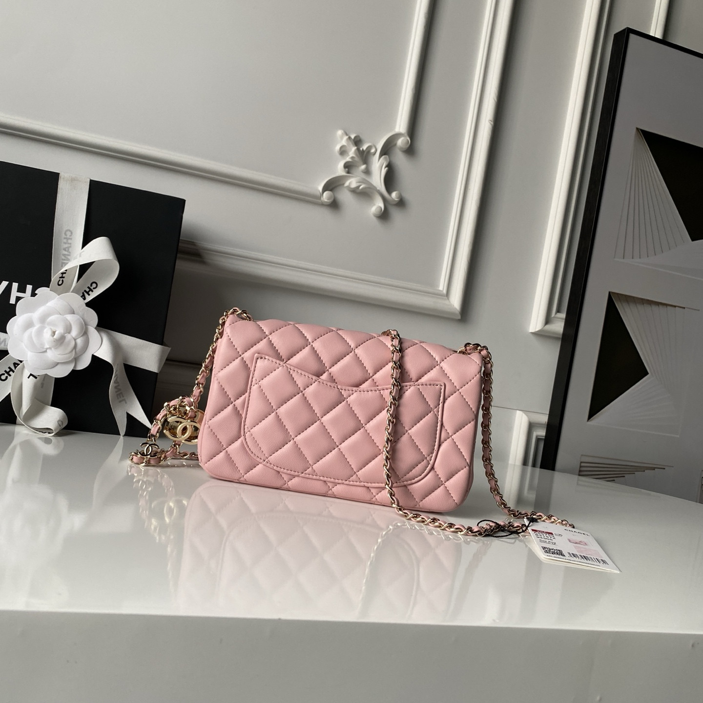Chanel Classic Flap Handbag CF AS5759 20x13x7cm