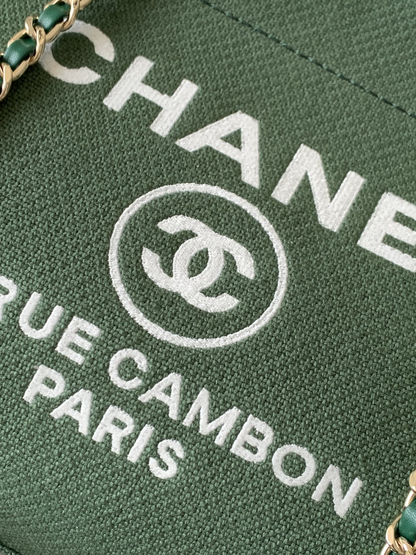 Chanel Deauville Tote Shopping Bag 33x22x13cm