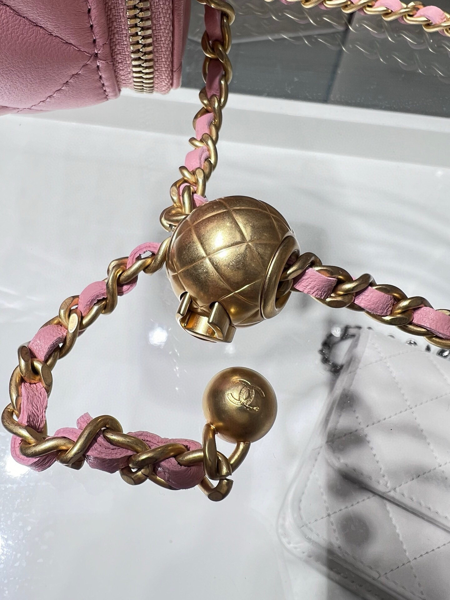 Chanel Small Vanity with Chain 8.5x11x7cm