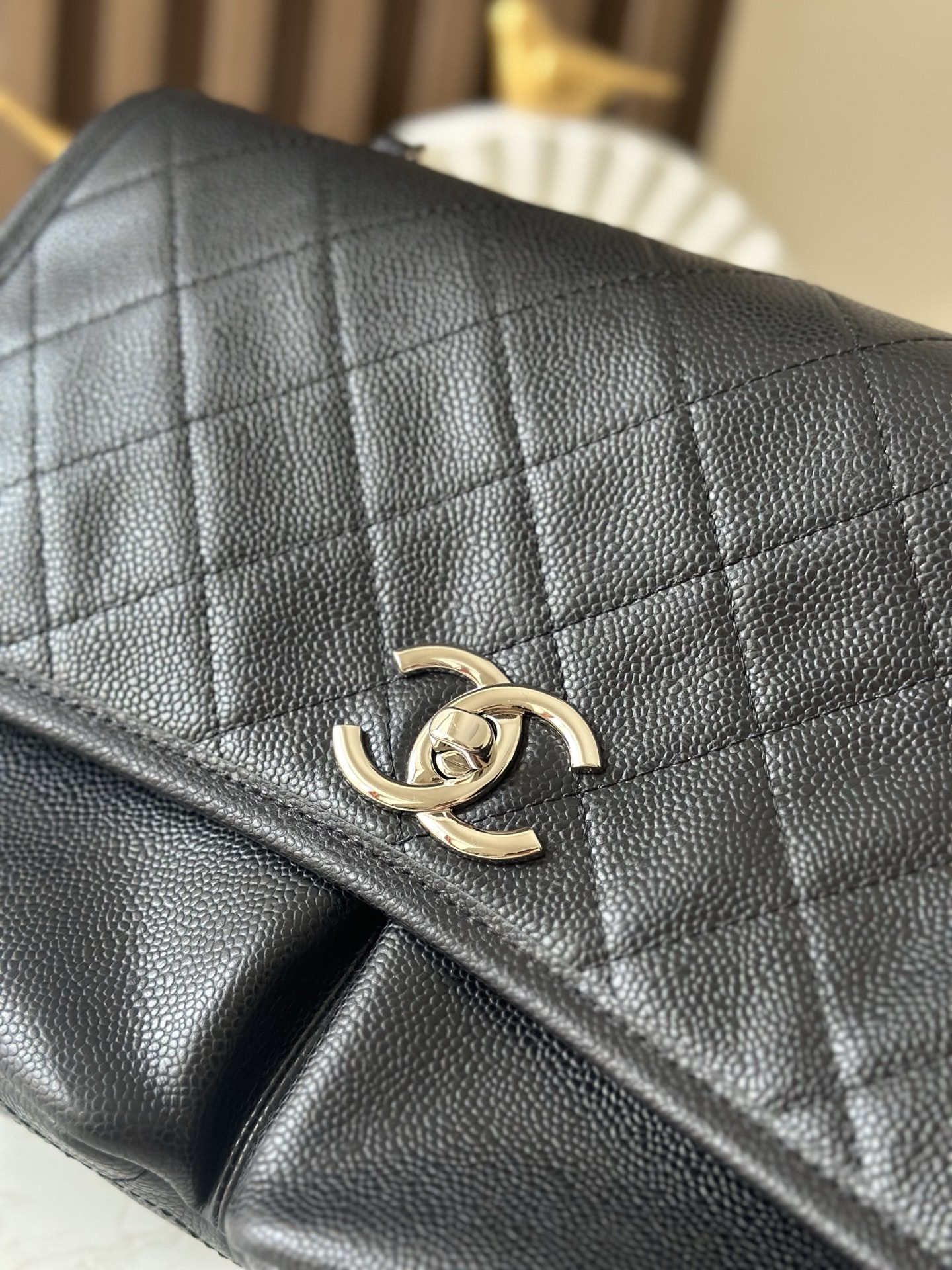 CHANEL Shopping Bag AS3313 34x25x10cm