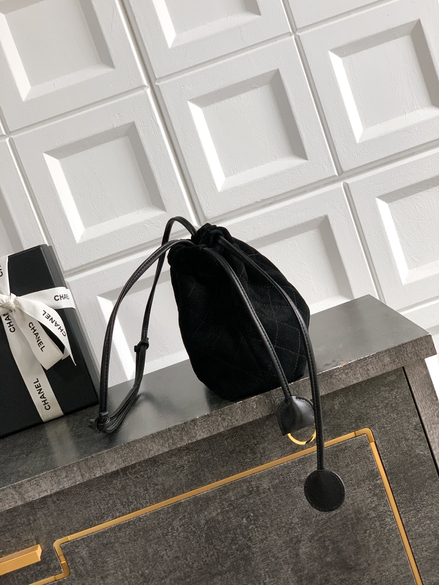 Chanel Clutch with Leather Strap AP5227 17x22x8cm