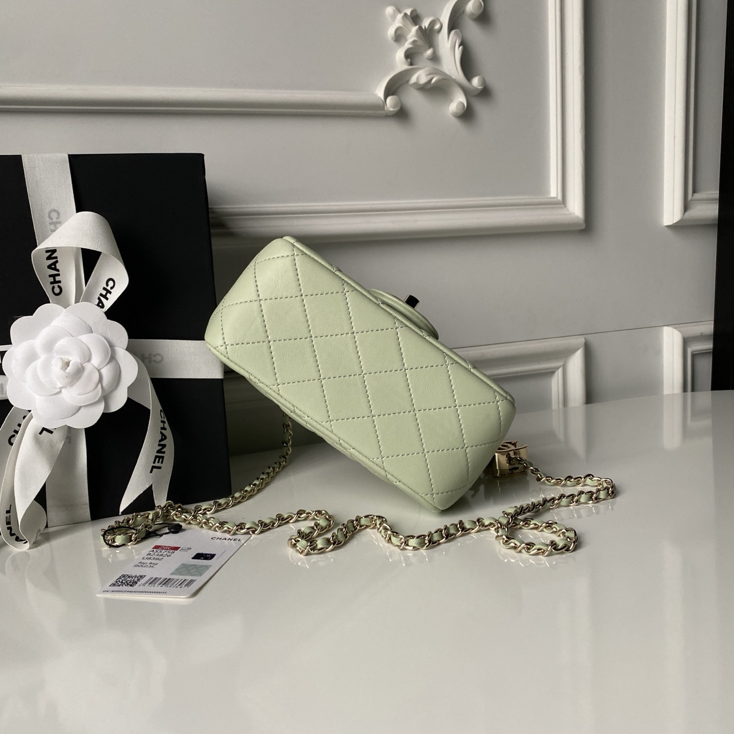 Chanel Classic Flap Handbag CF AS5758 18x13x7cm