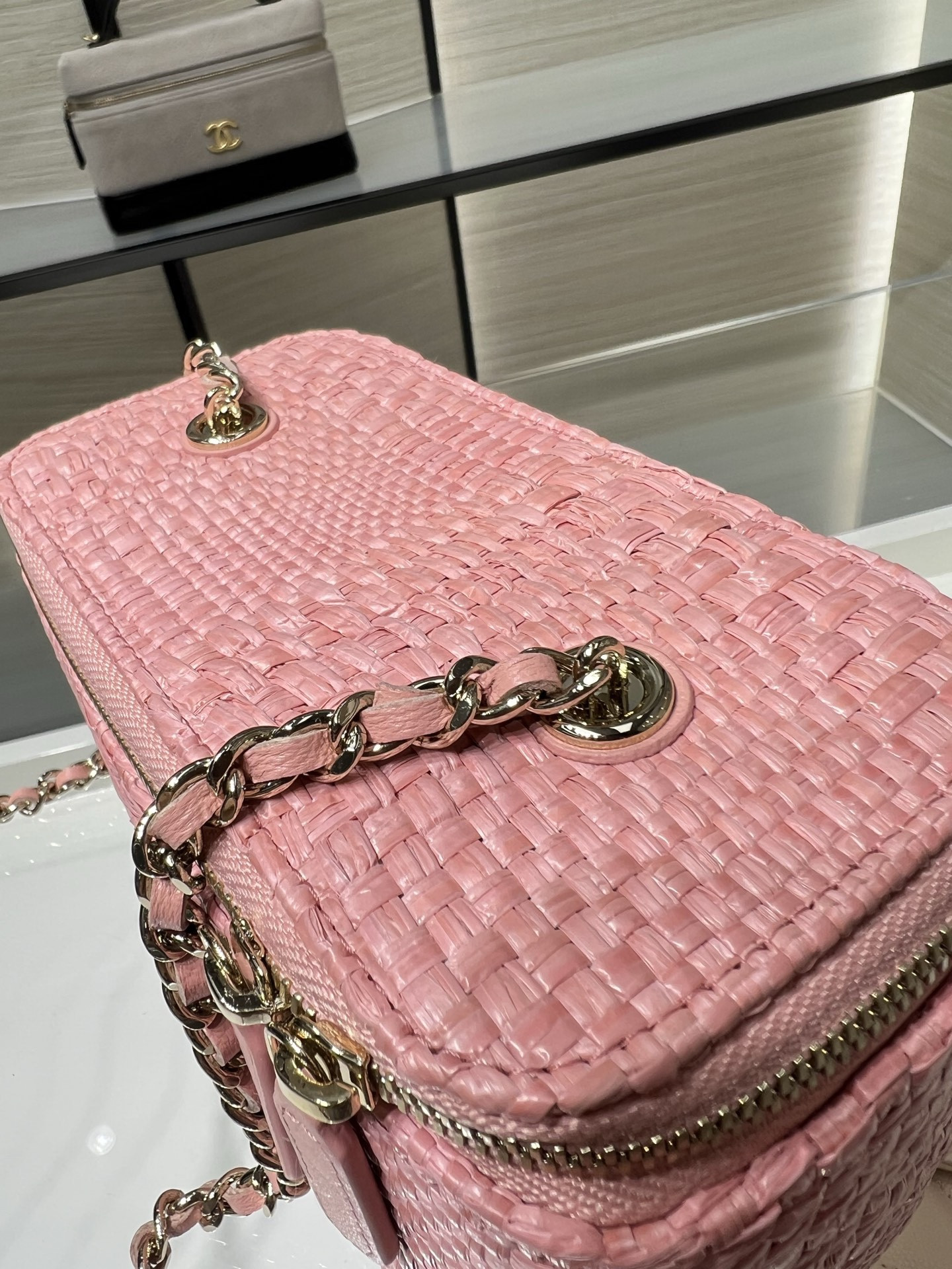 Chanel Classic Long Vanity with Chain AP1341 10x16x8cm