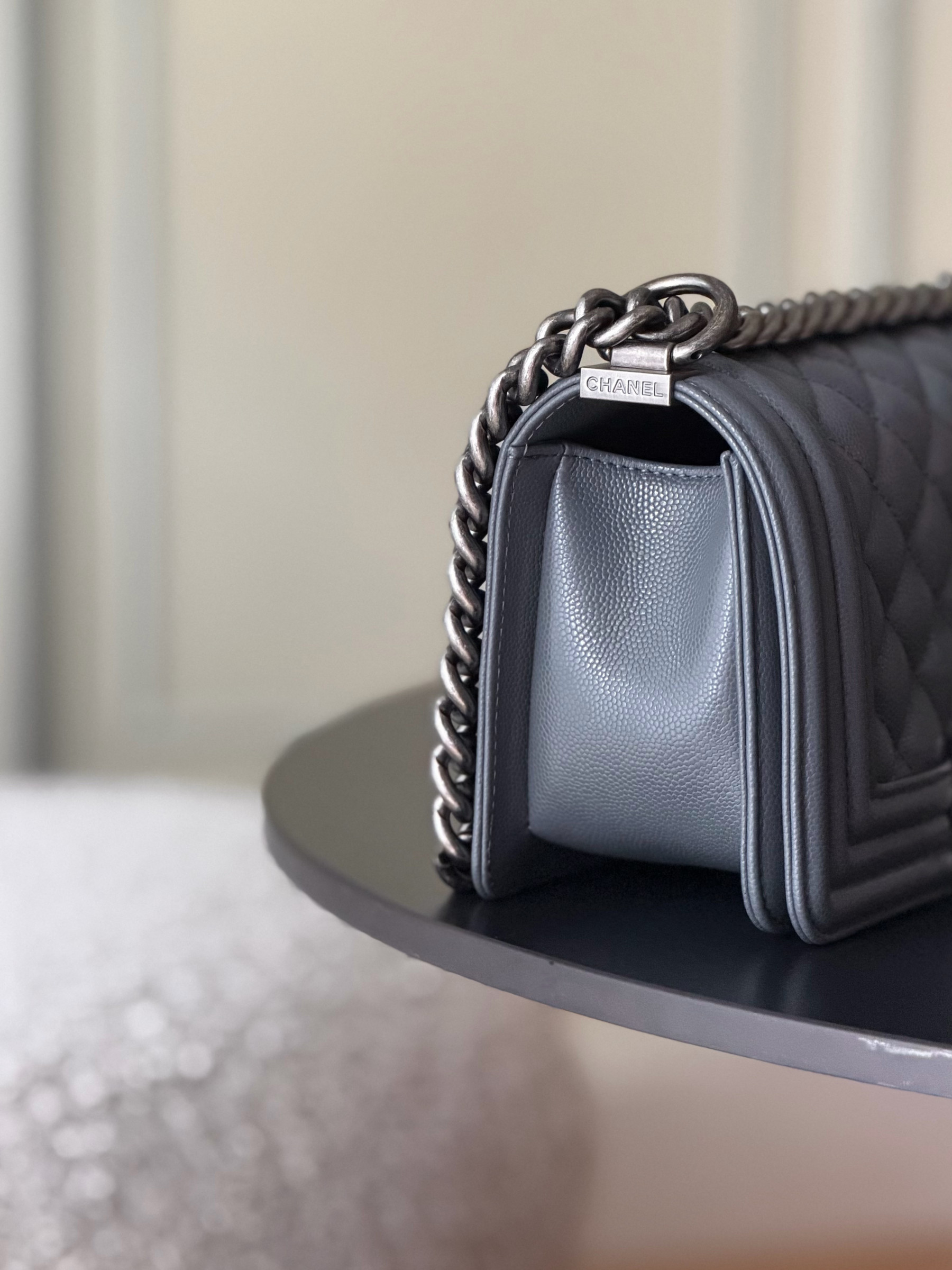 Chanel Boy Handbag 12x20x7cm