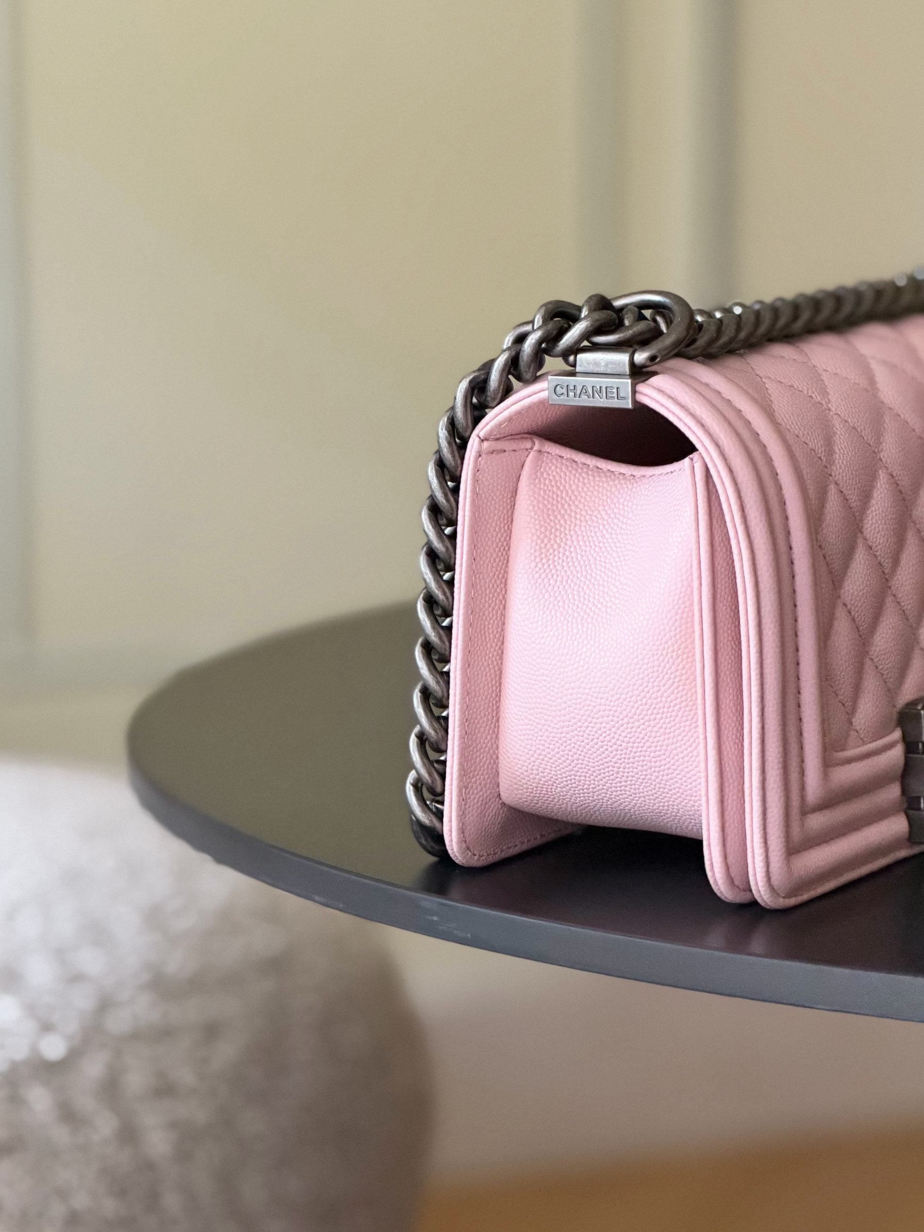 Chanel Boy Handbag 12x20x7cm