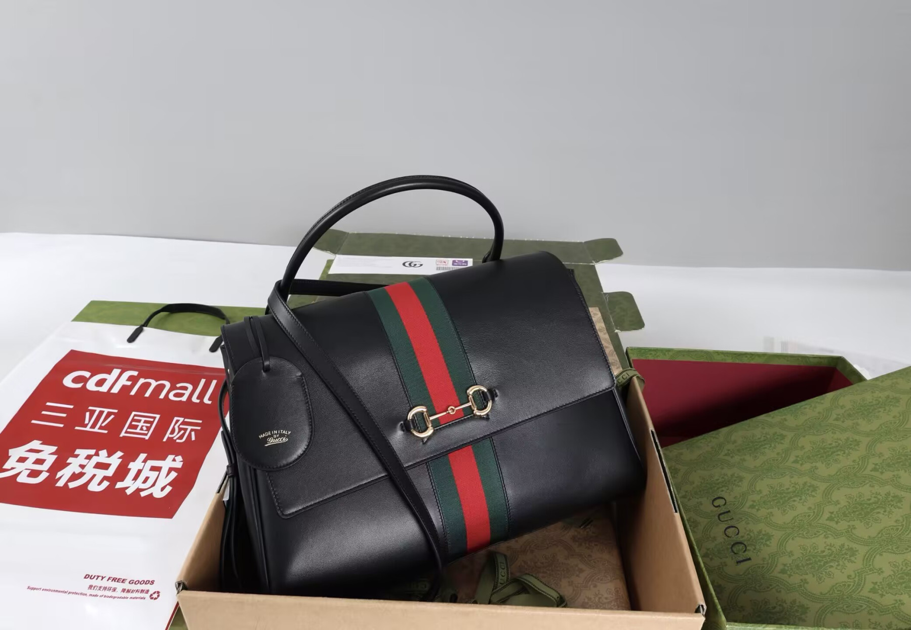 Gvc*1 horsebit bag 37x29x13cm
