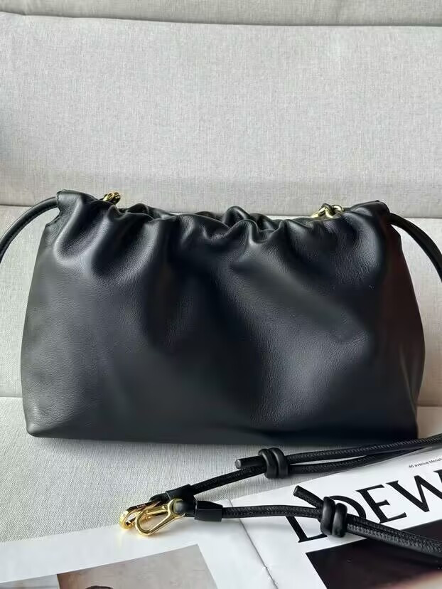 L0ew* Medium Flamenco purse in mellow nappa lambskin 30x10.5x20cm