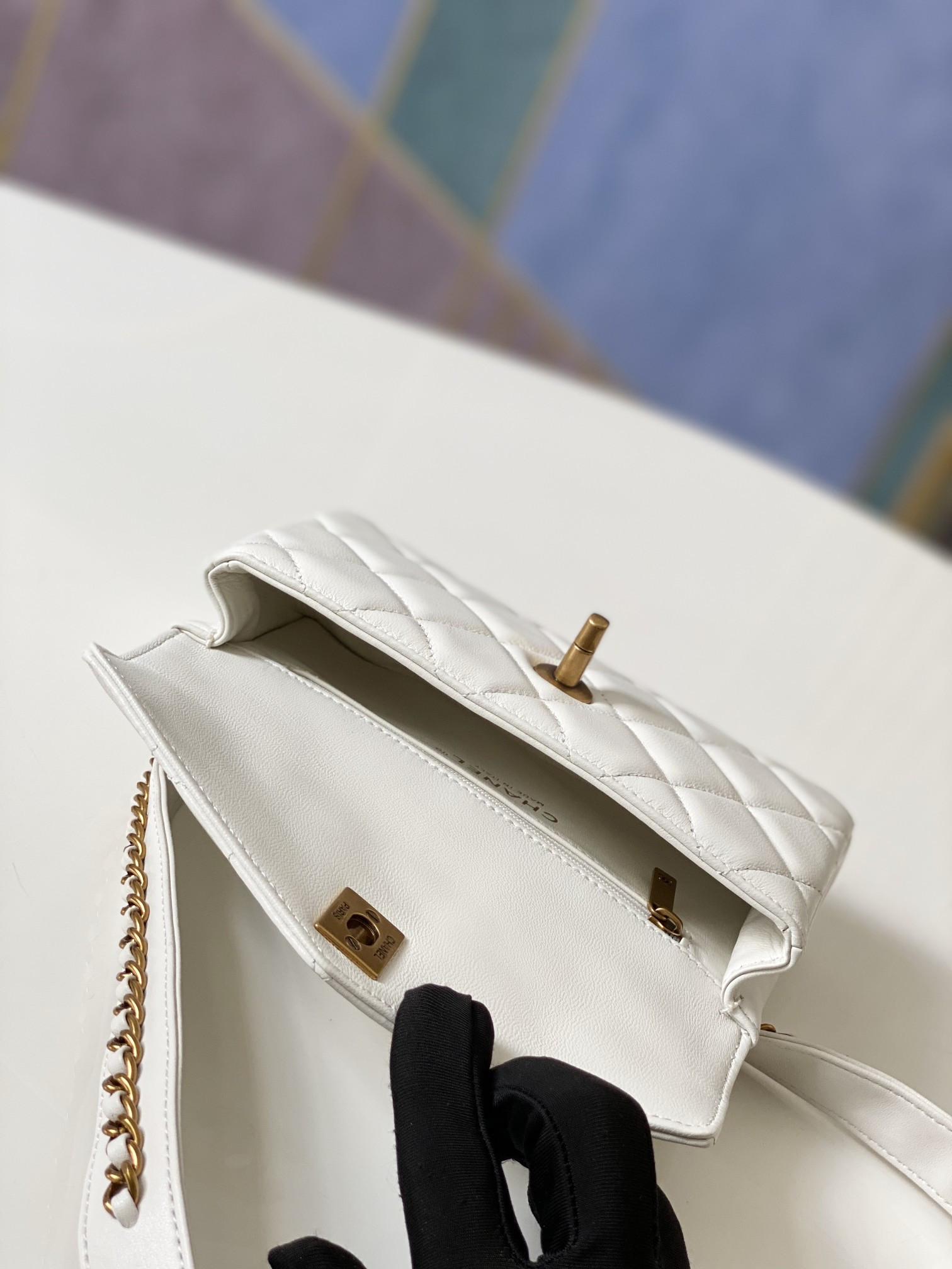 Chanel Quilted Waist Bag 18x12x3.5cm