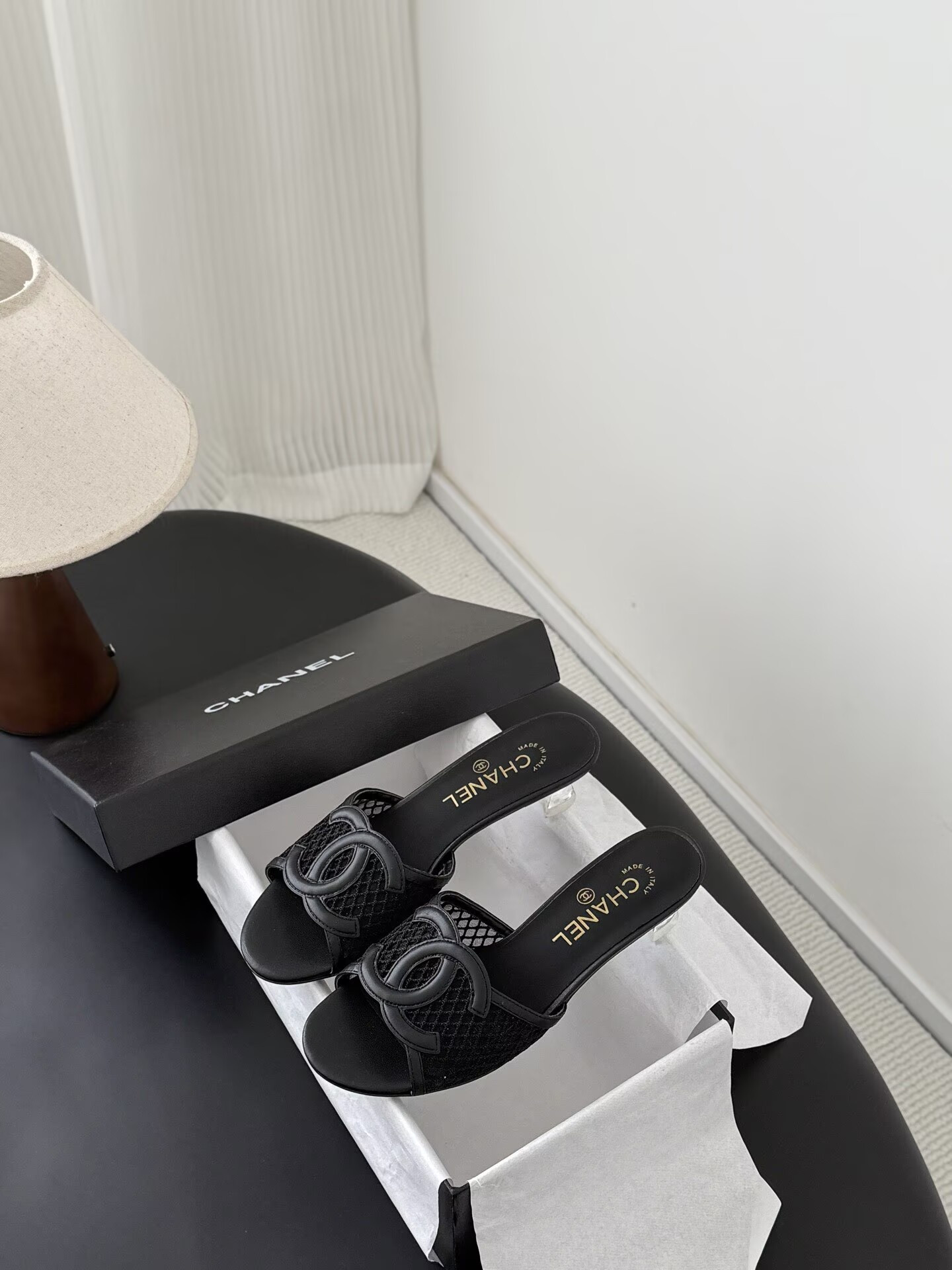 UA Chanel Sandals 4.5cm Heel