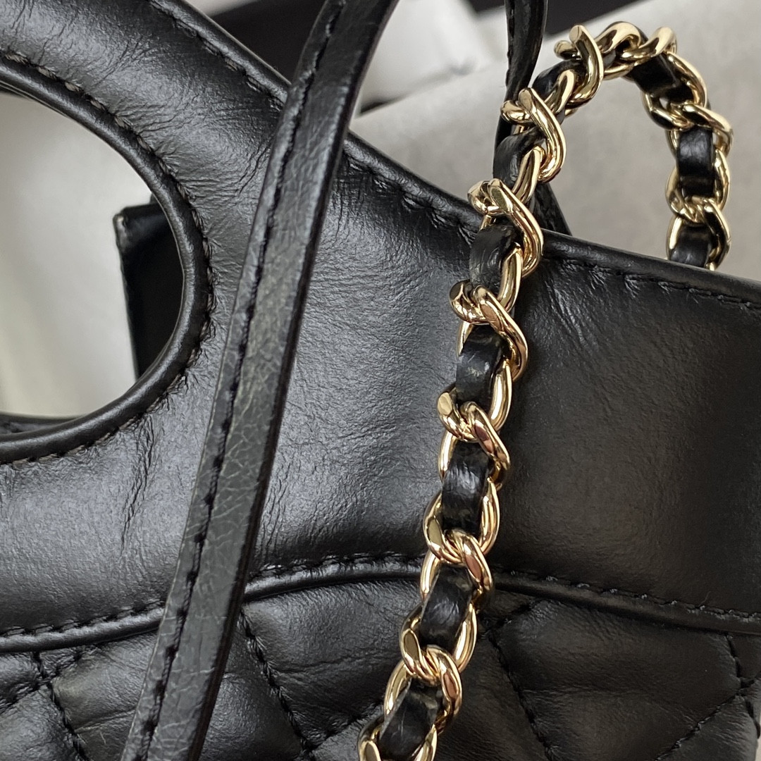 CHANEL MINI SHOPPING BAG 22x23x5.5cm