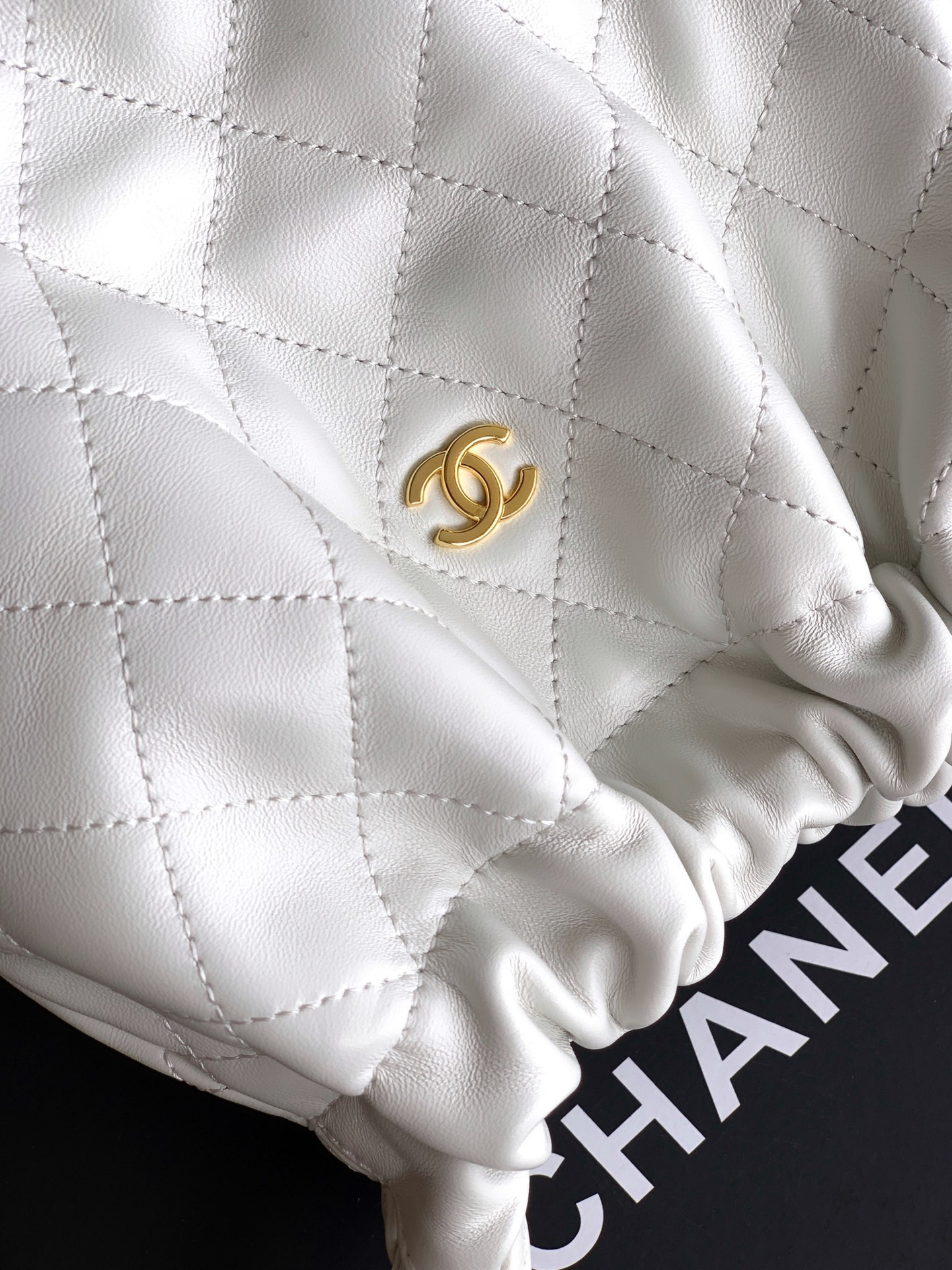 Chanel Clutch with Leather Strap AP5227 17x22x8cm
