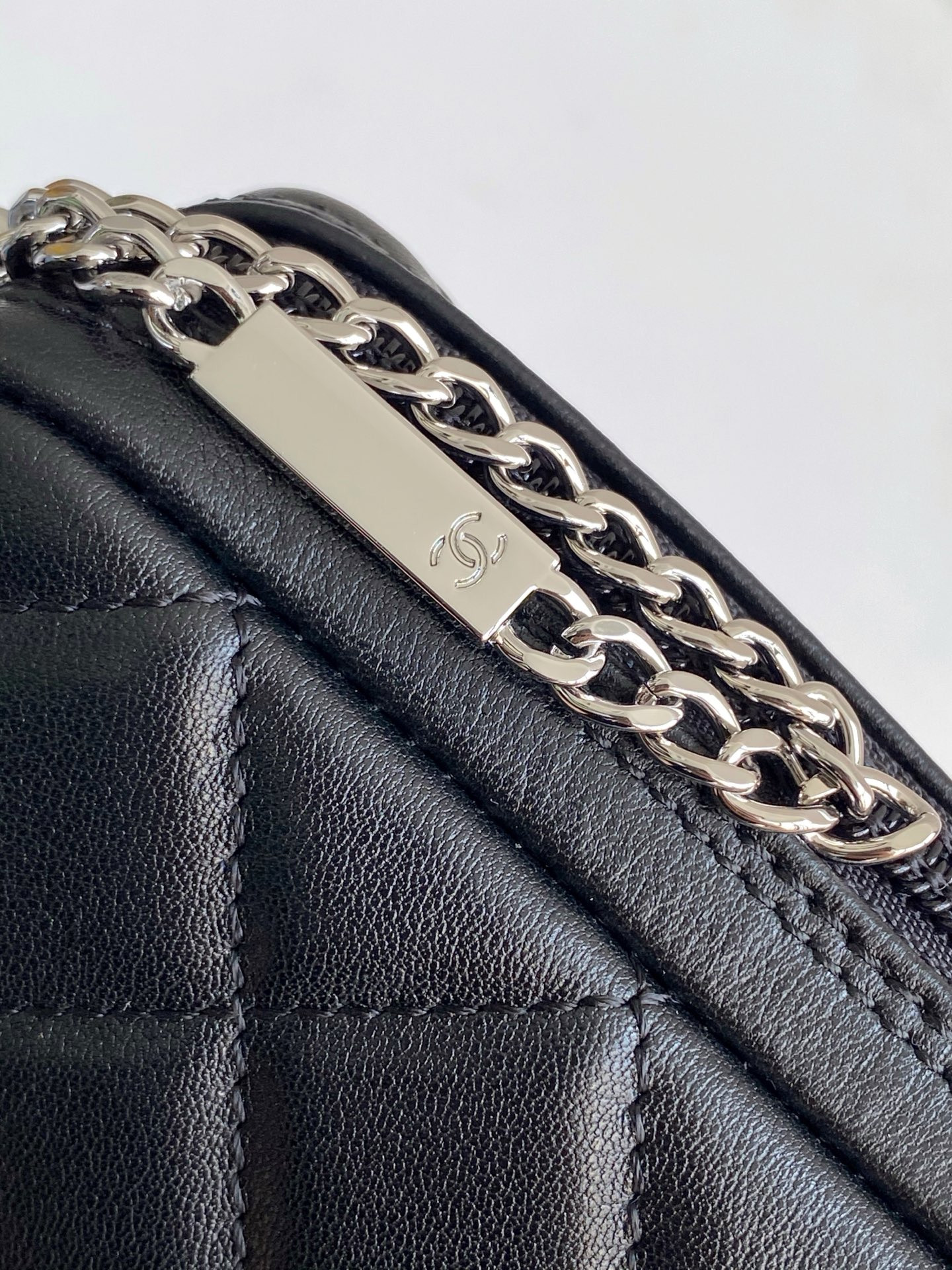 Chanel Cambon Line Crossbody Bag 13x15x3.5cm