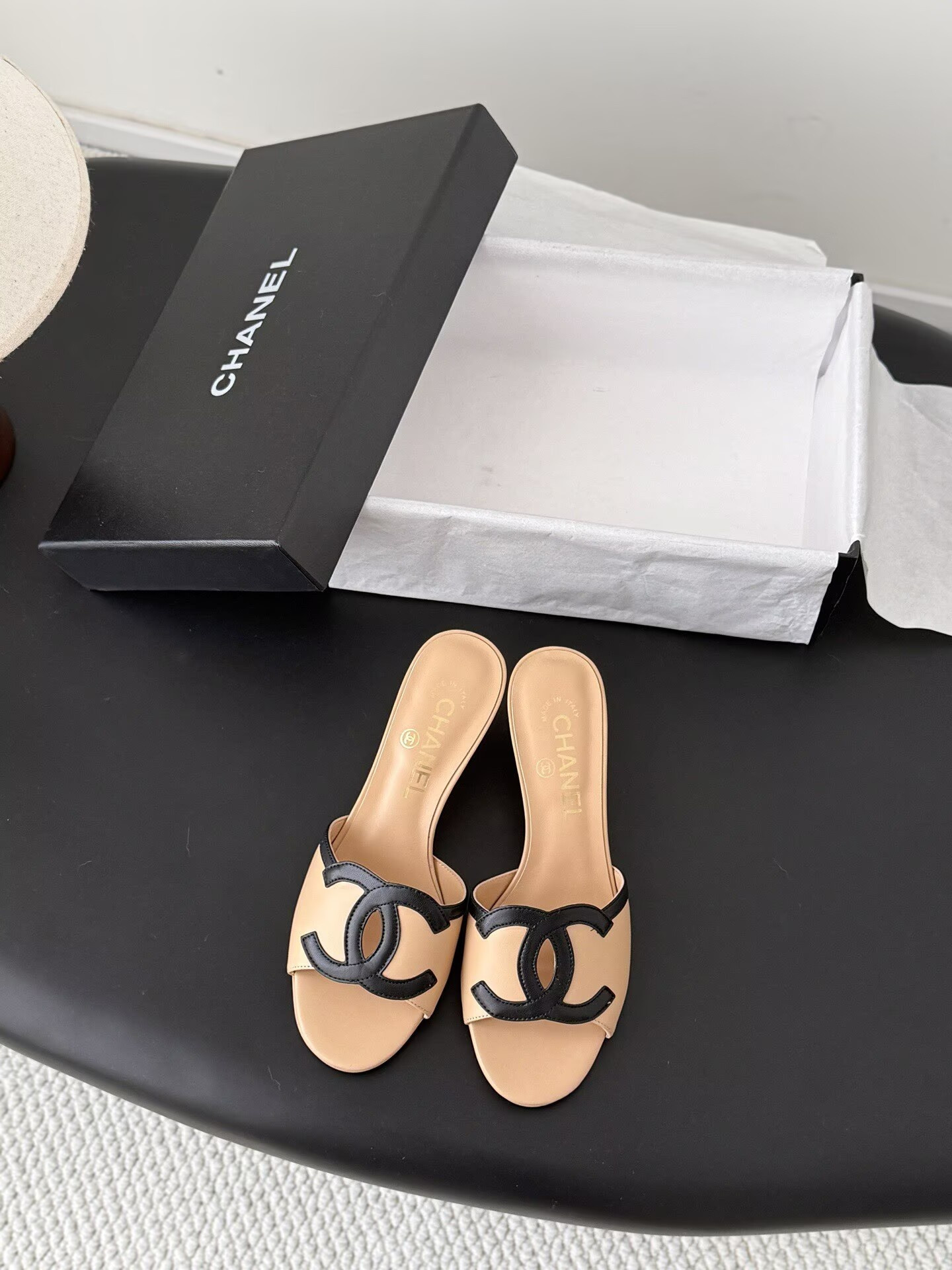 UA Chanel Sandals 4.5cm Heel