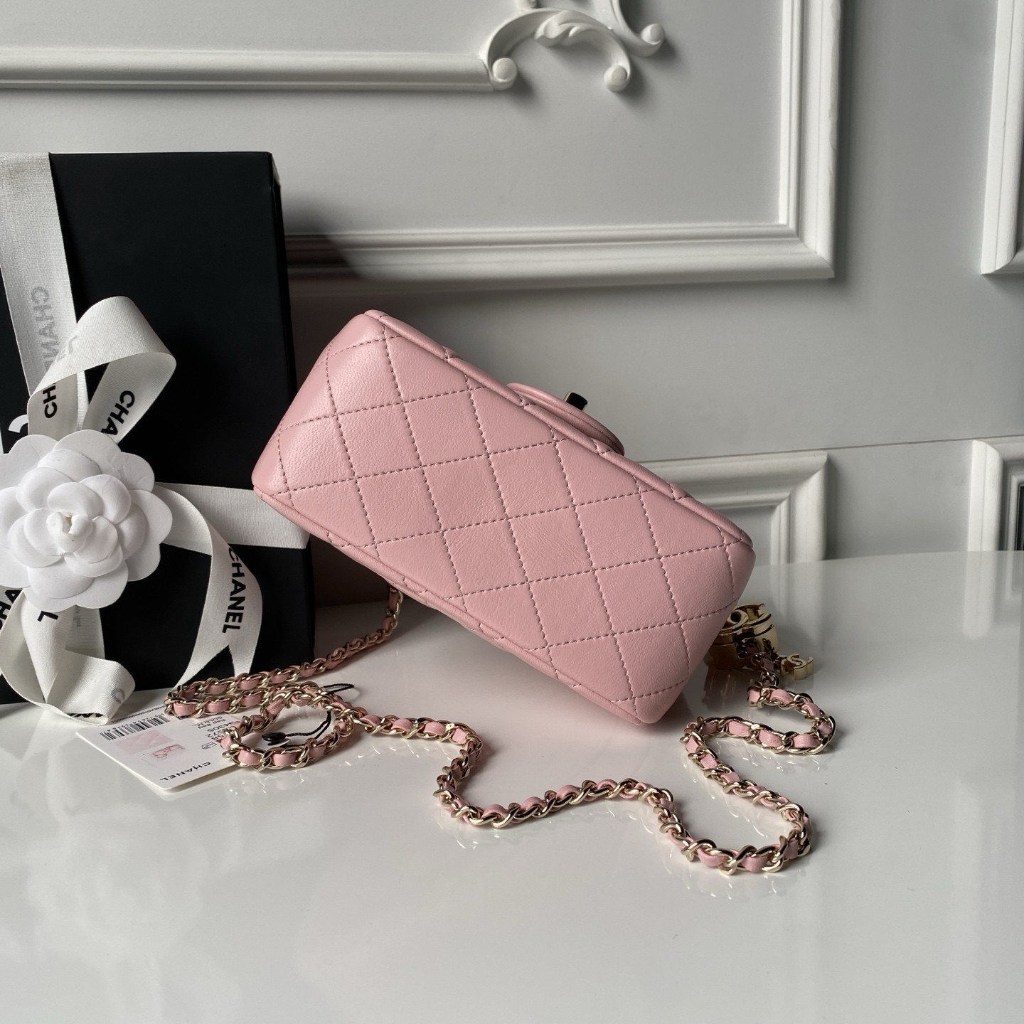 Chanel Classic Flap Handbag CF AS5758 18x13x7cm