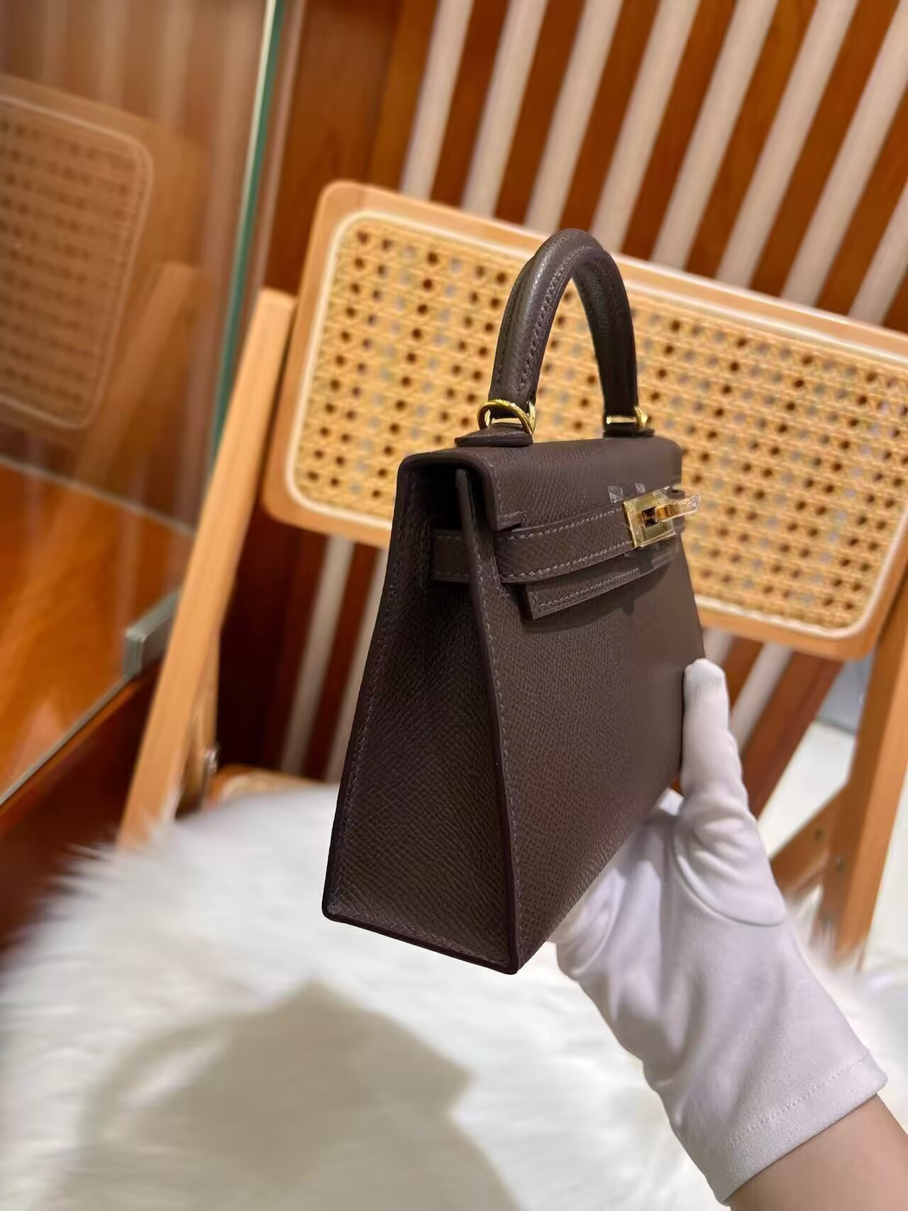 Hermès Mini Kelly 19 19×6×12cm