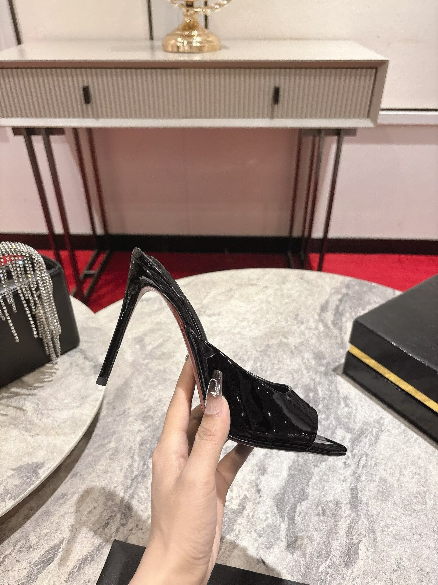 ua Chr1st1an louboutin miss z mule 10cm heel