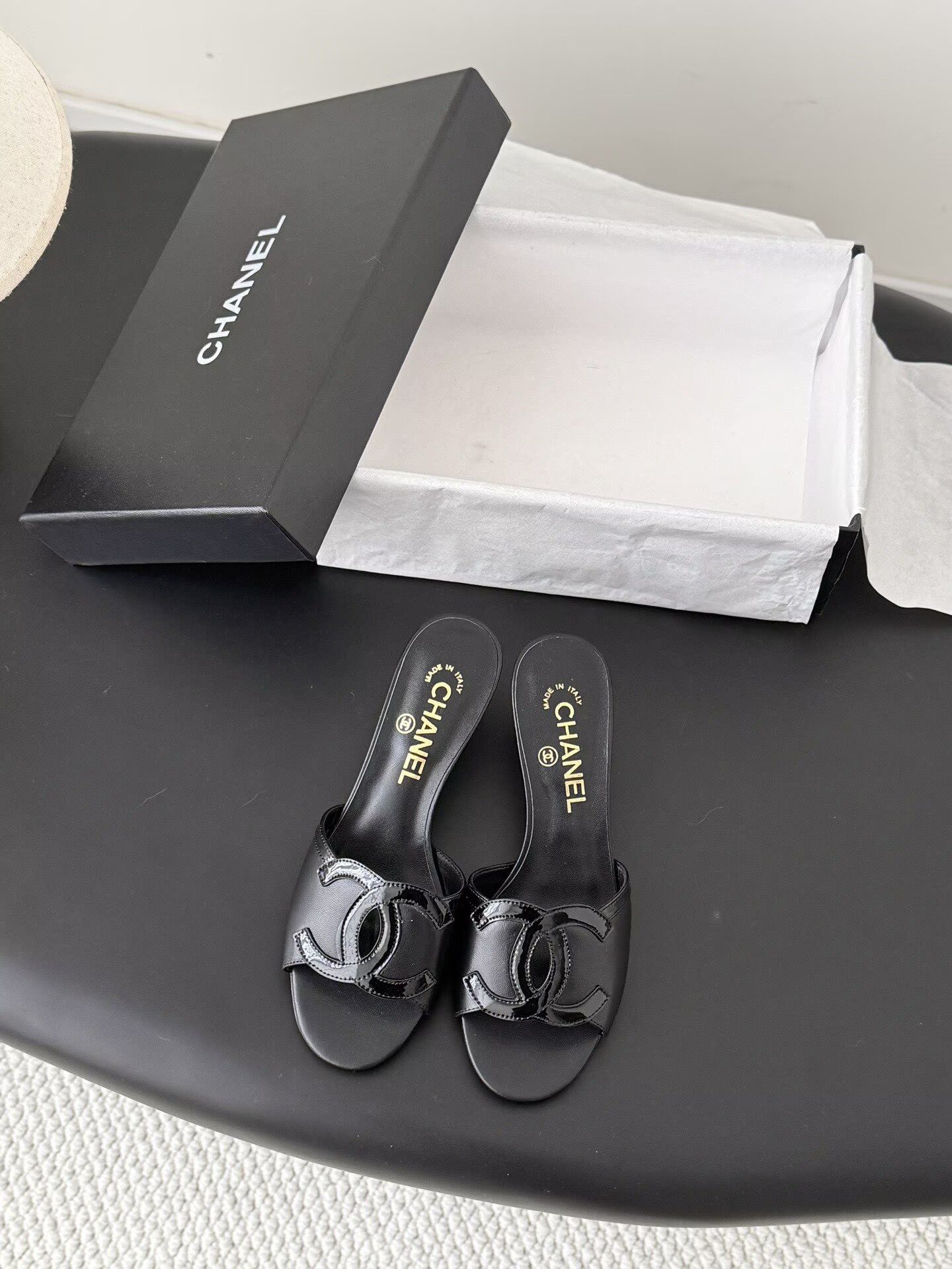 UA Chanel Sandals 4.5cm Heel