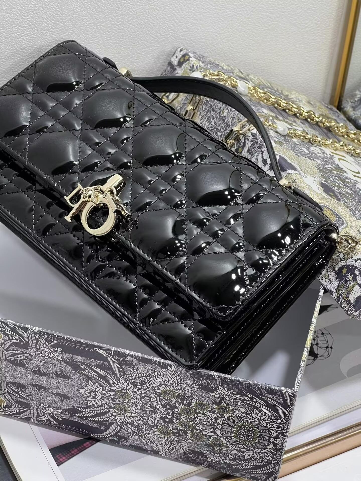 MISS D10r MINI HANDBAG 21x11.5x4.5cm