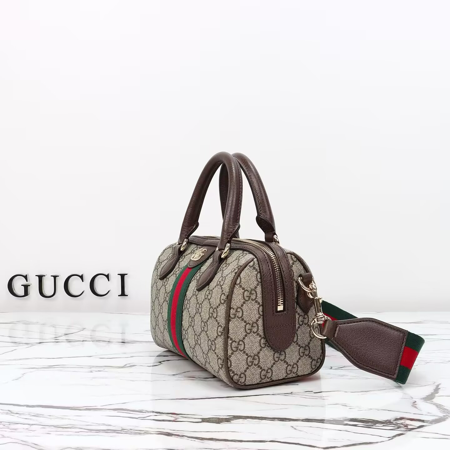 Gvc*1 ophidia small boston bag 21x13x11cm