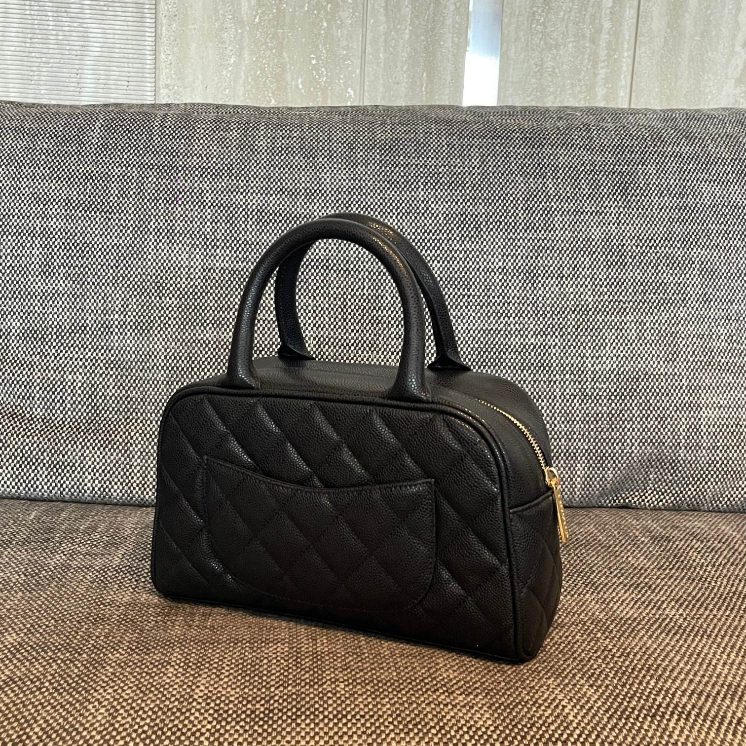 Chanel Bowling Bag 29x17x10cm