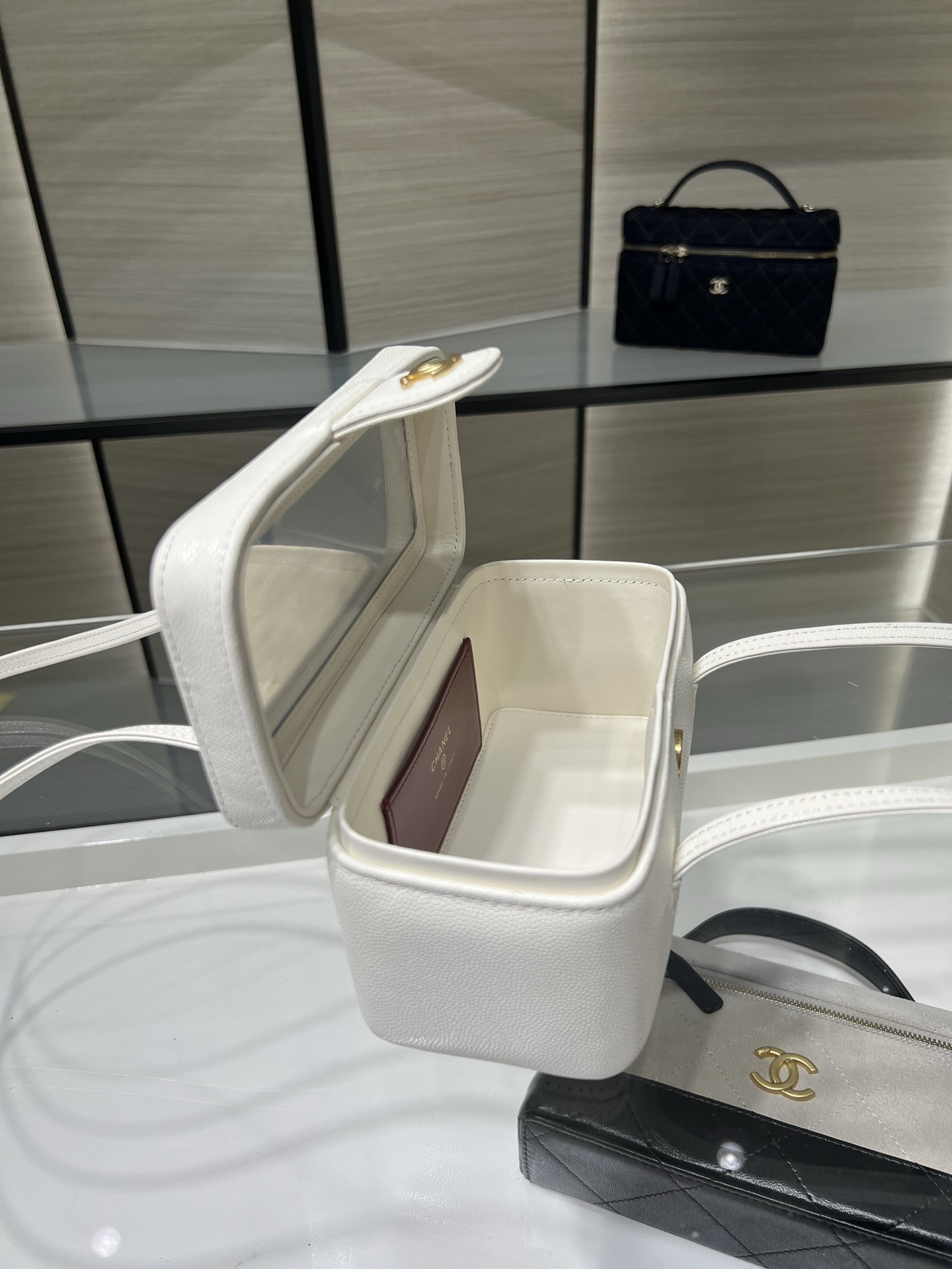 Chanel Preppy Coco Long Box Bag AP5067 17x9.5x8cm