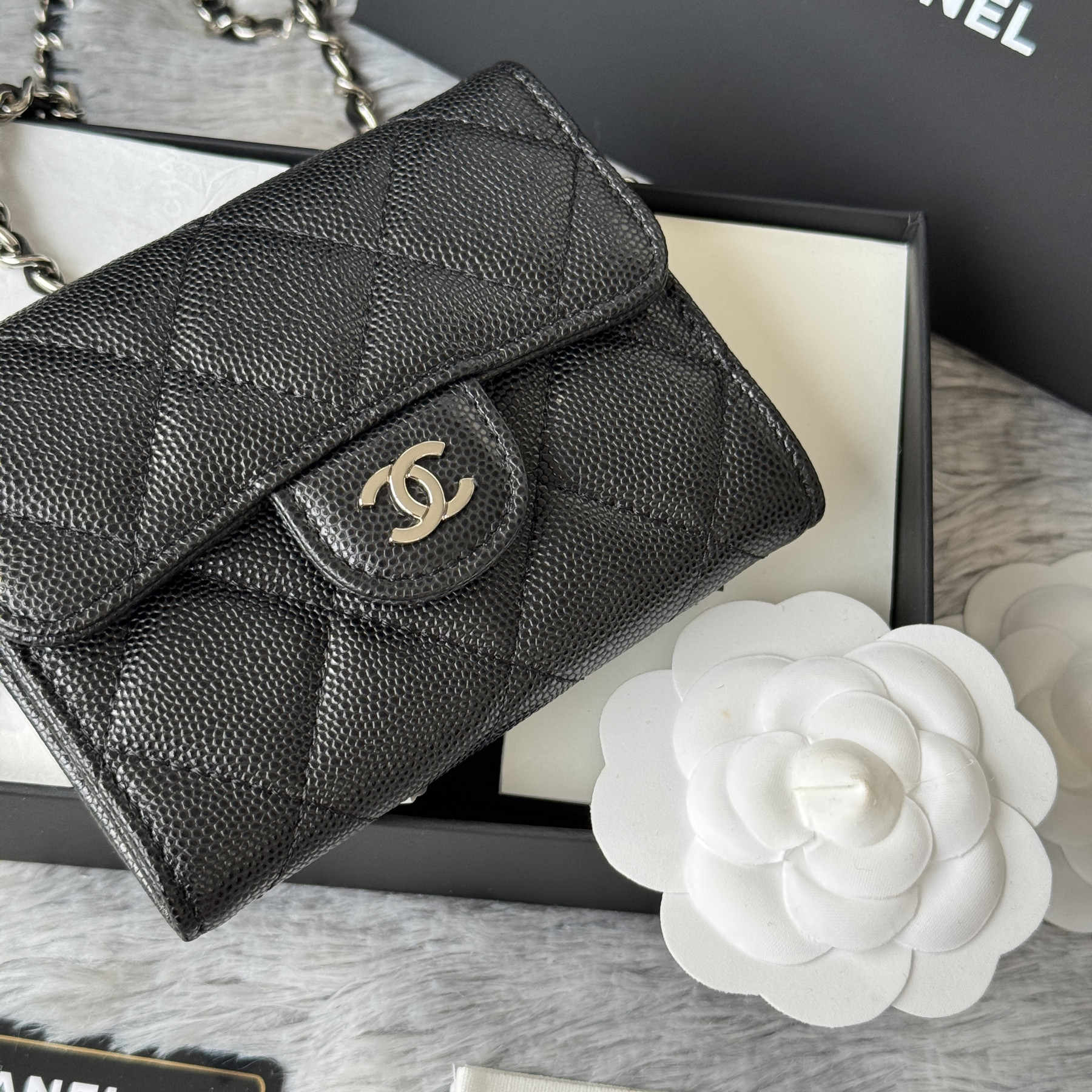 Chanel Wallet on Chain 8.5x12.5x2.5cm