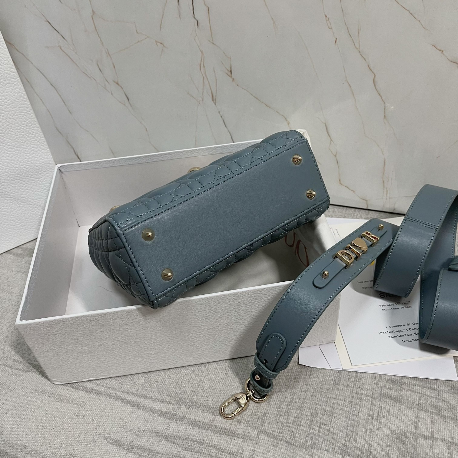 Small Lady D10r My ABCD10r Bag Cloud Blue 8 x 6.5 x 3 inches