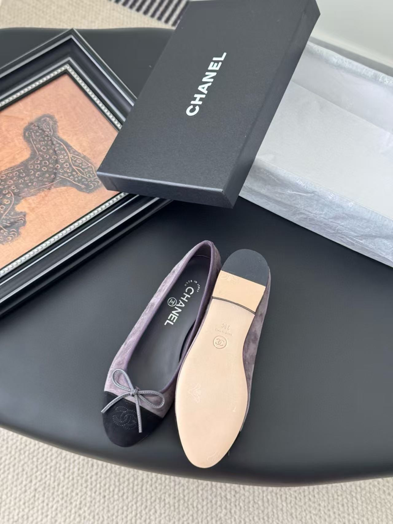 UA Ch**el Ballet flats
