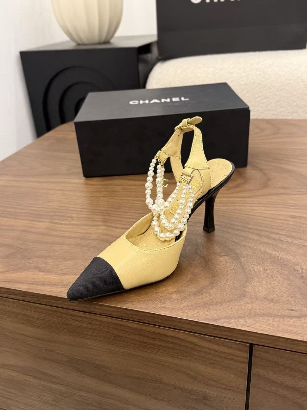 ua Ch**el slingbacks 7.5cm heel