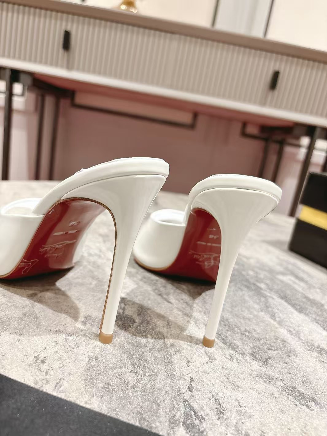 ua Chr1st1an louboutin miss z mule 10cm heel