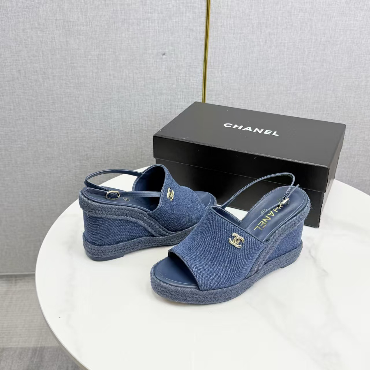UA Chanel Sandals