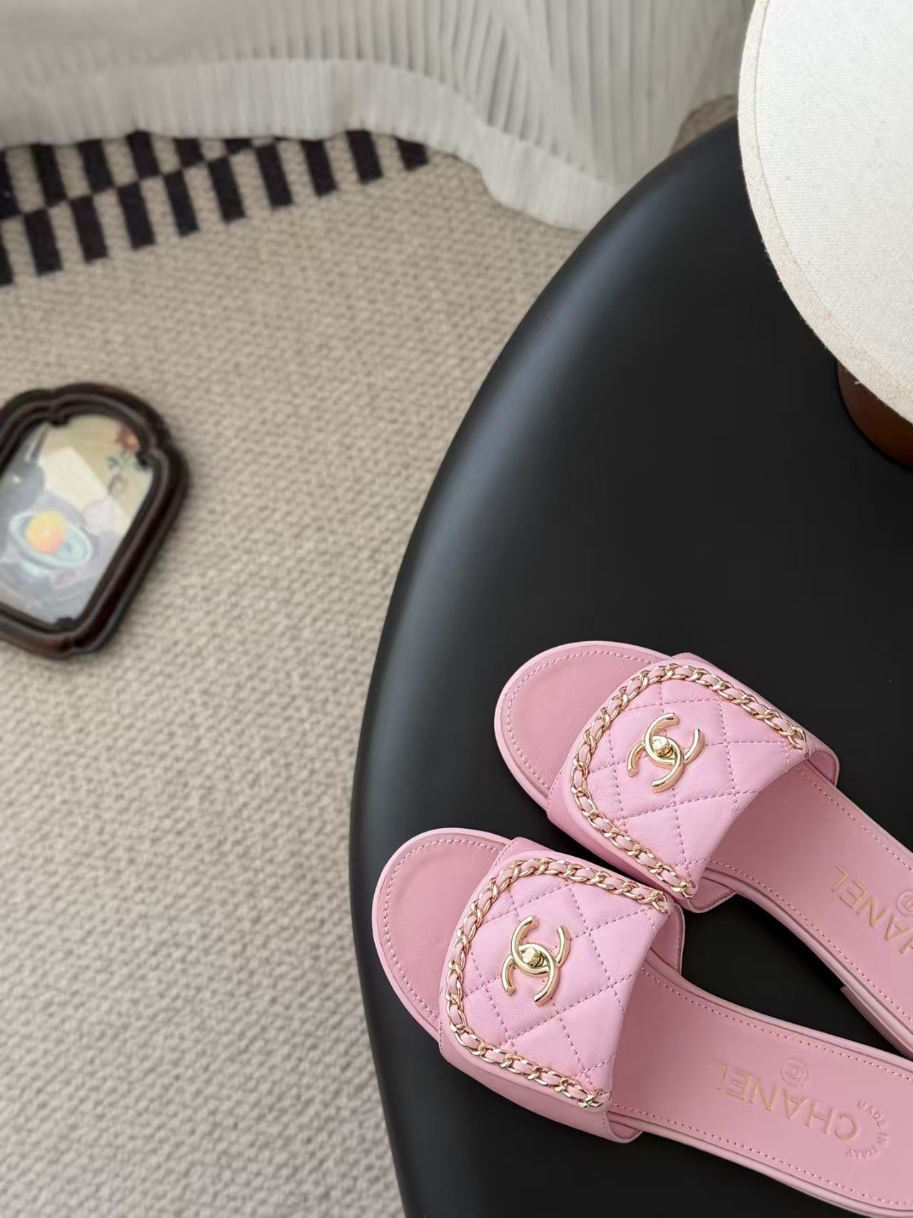 UA Chanel Slippers