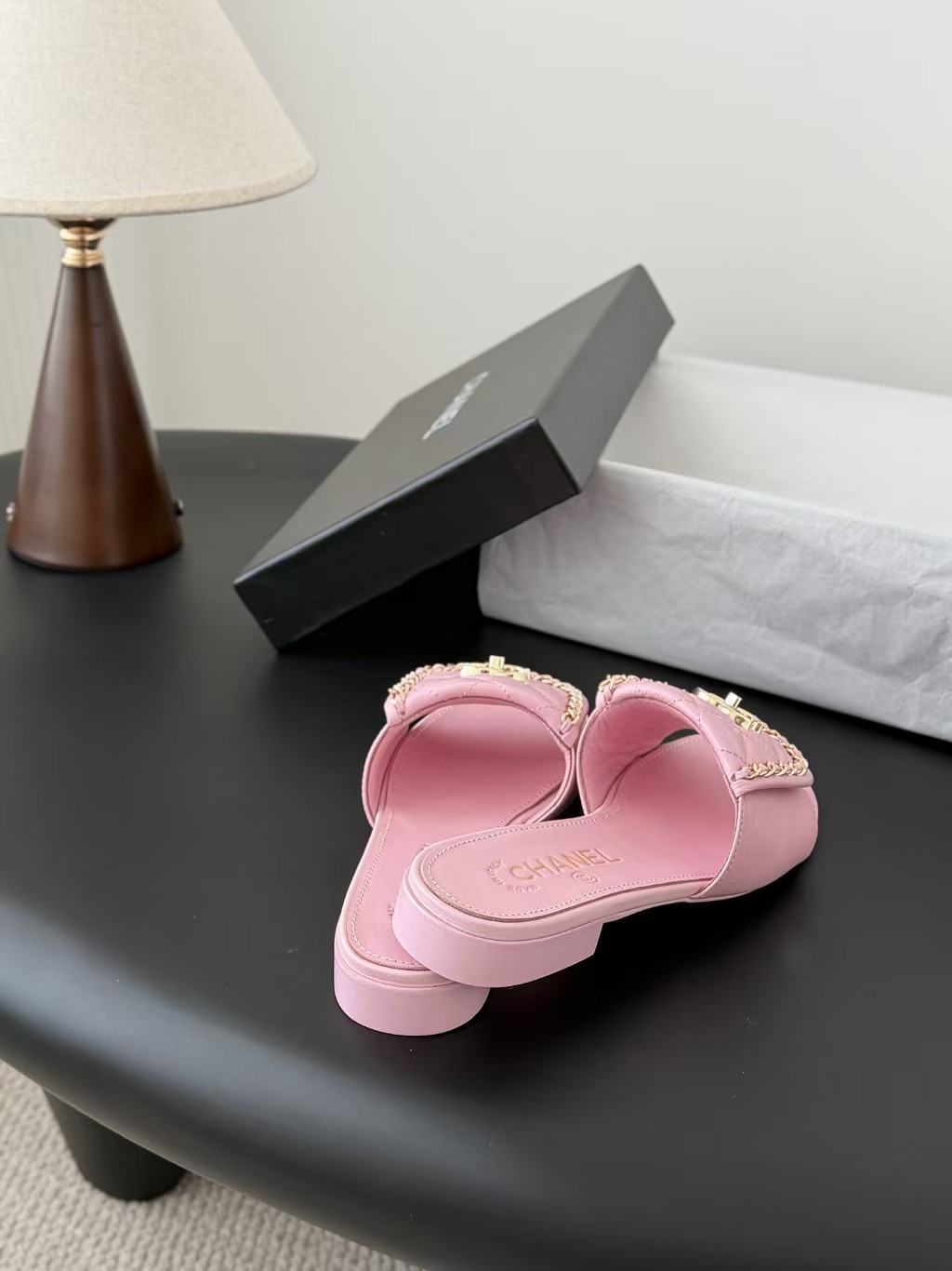 UA Chanel Slippers