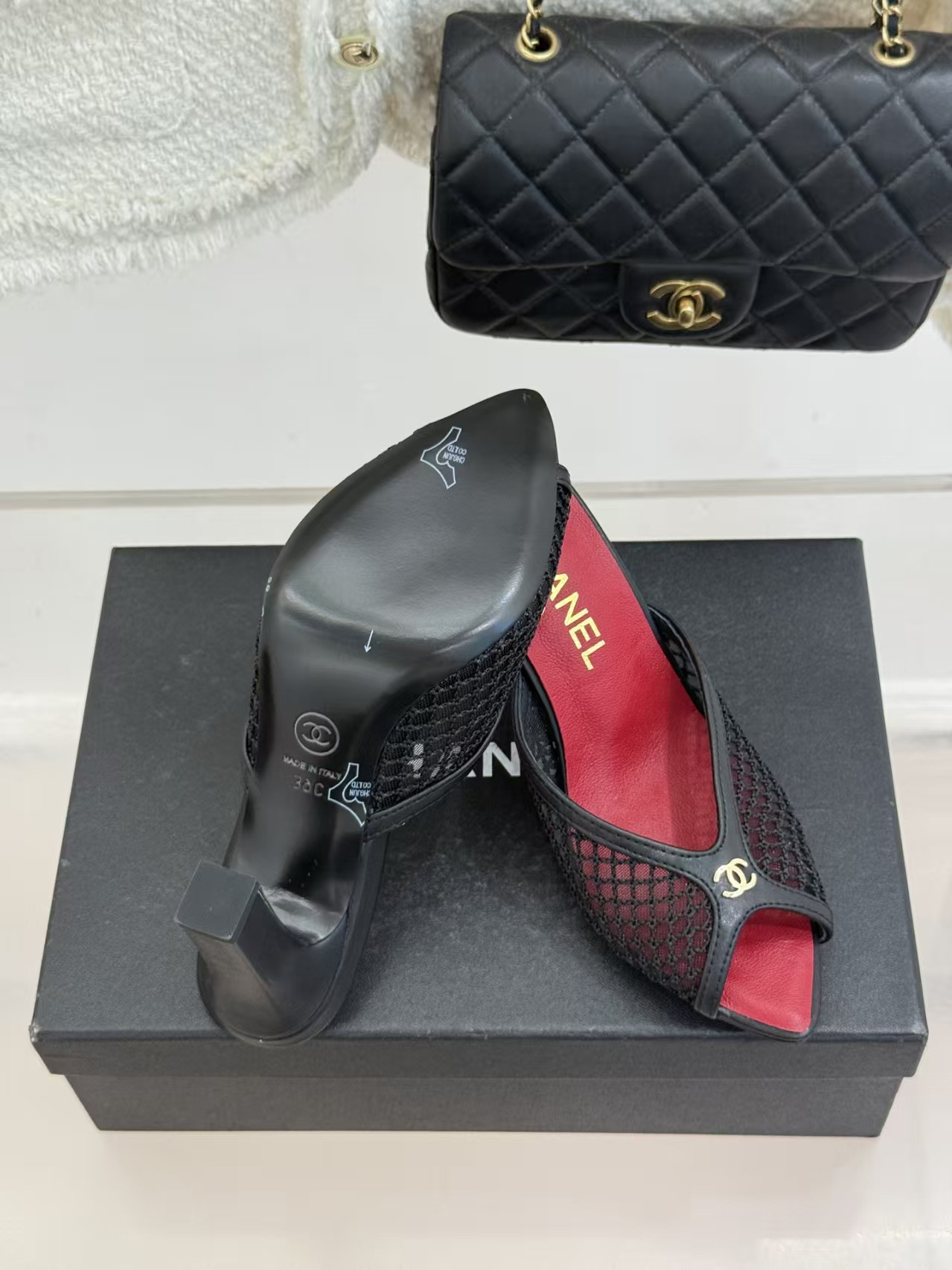UA Chanel Sandals