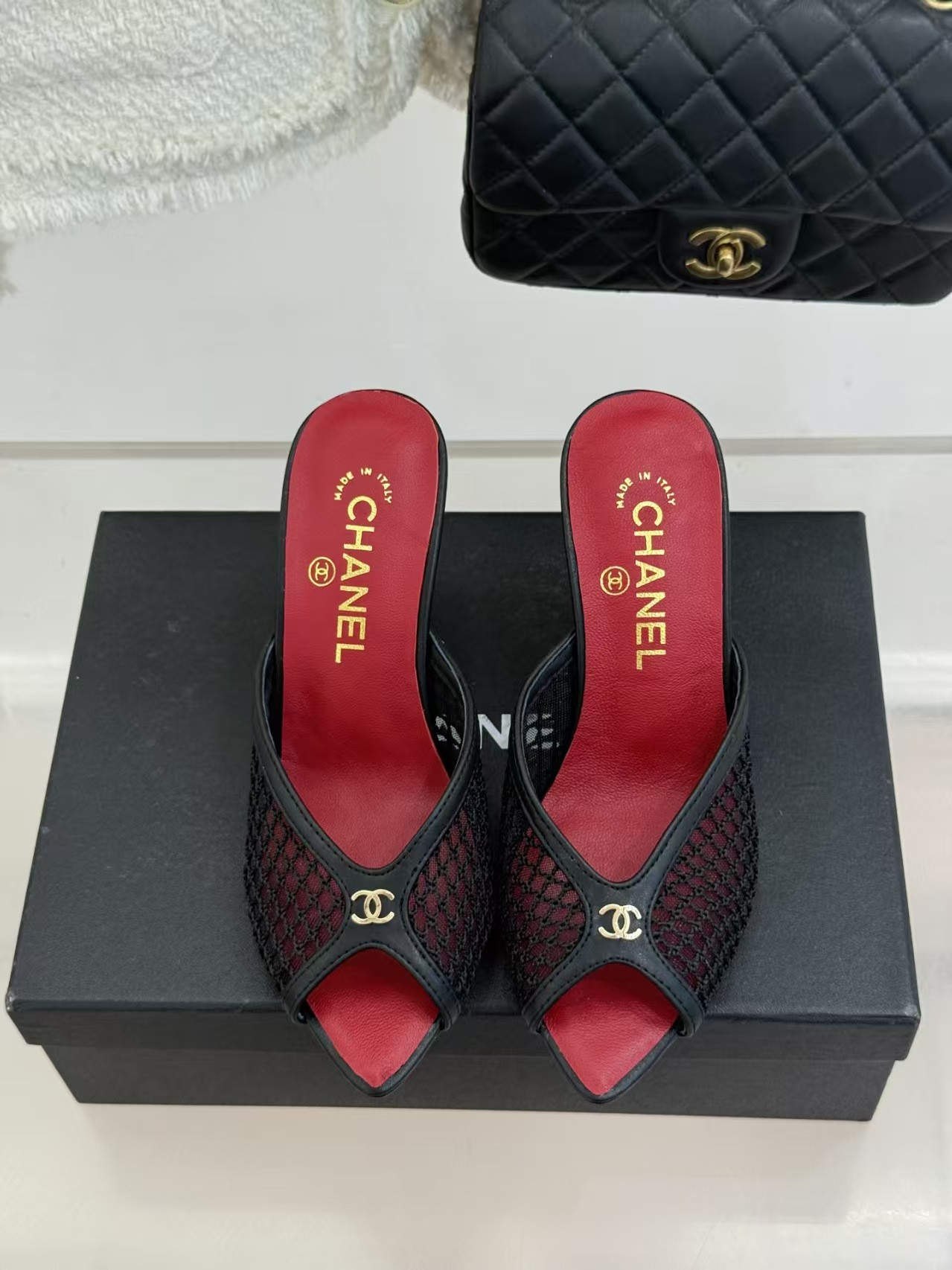 UA Chanel Sandals